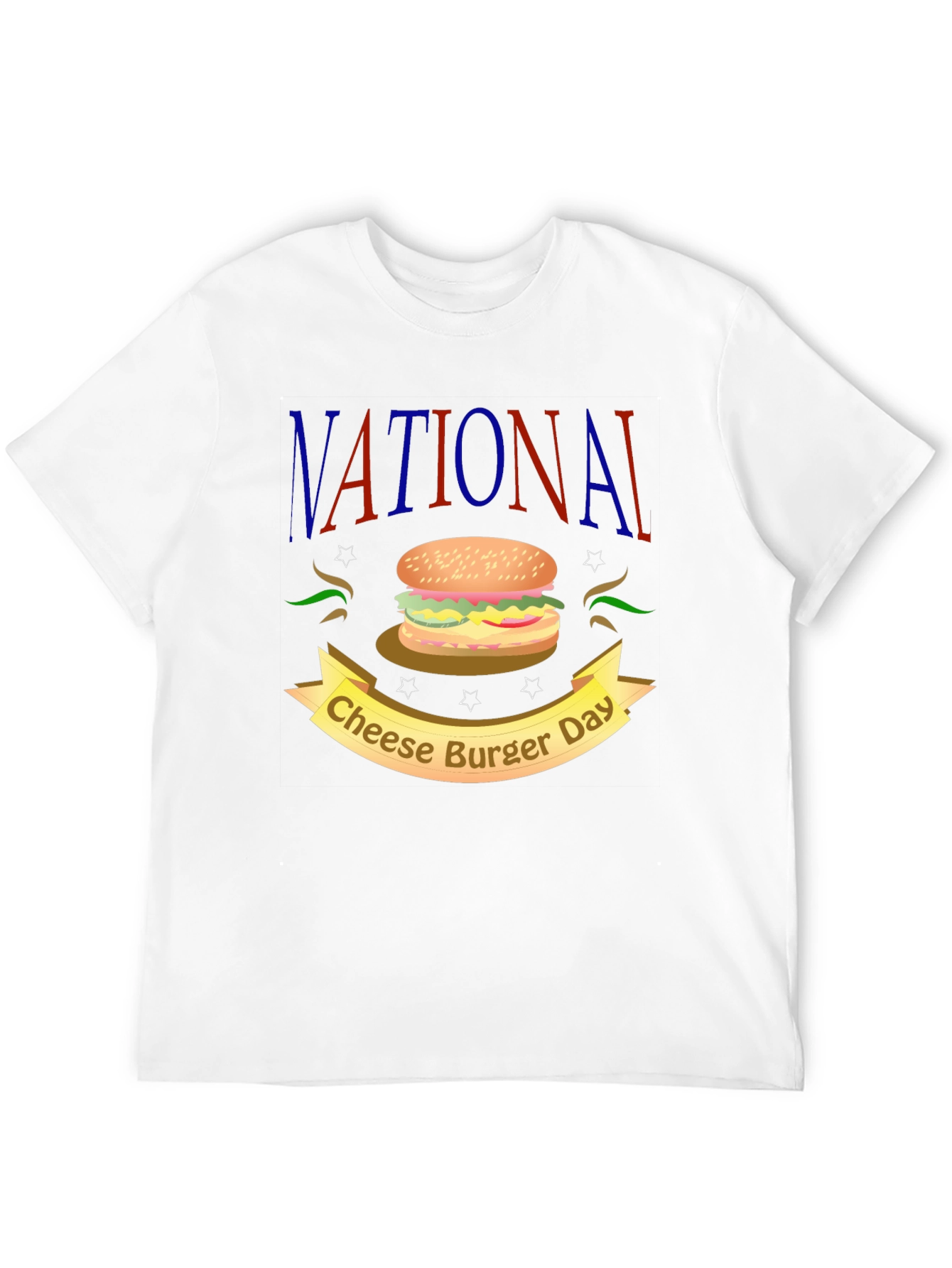 National Cheeseburger Day T-Shirt - Foodie Tee