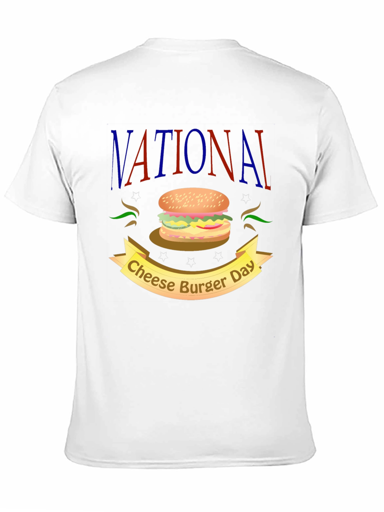 National Cheeseburger Day T-Shirt - Foodie Tee