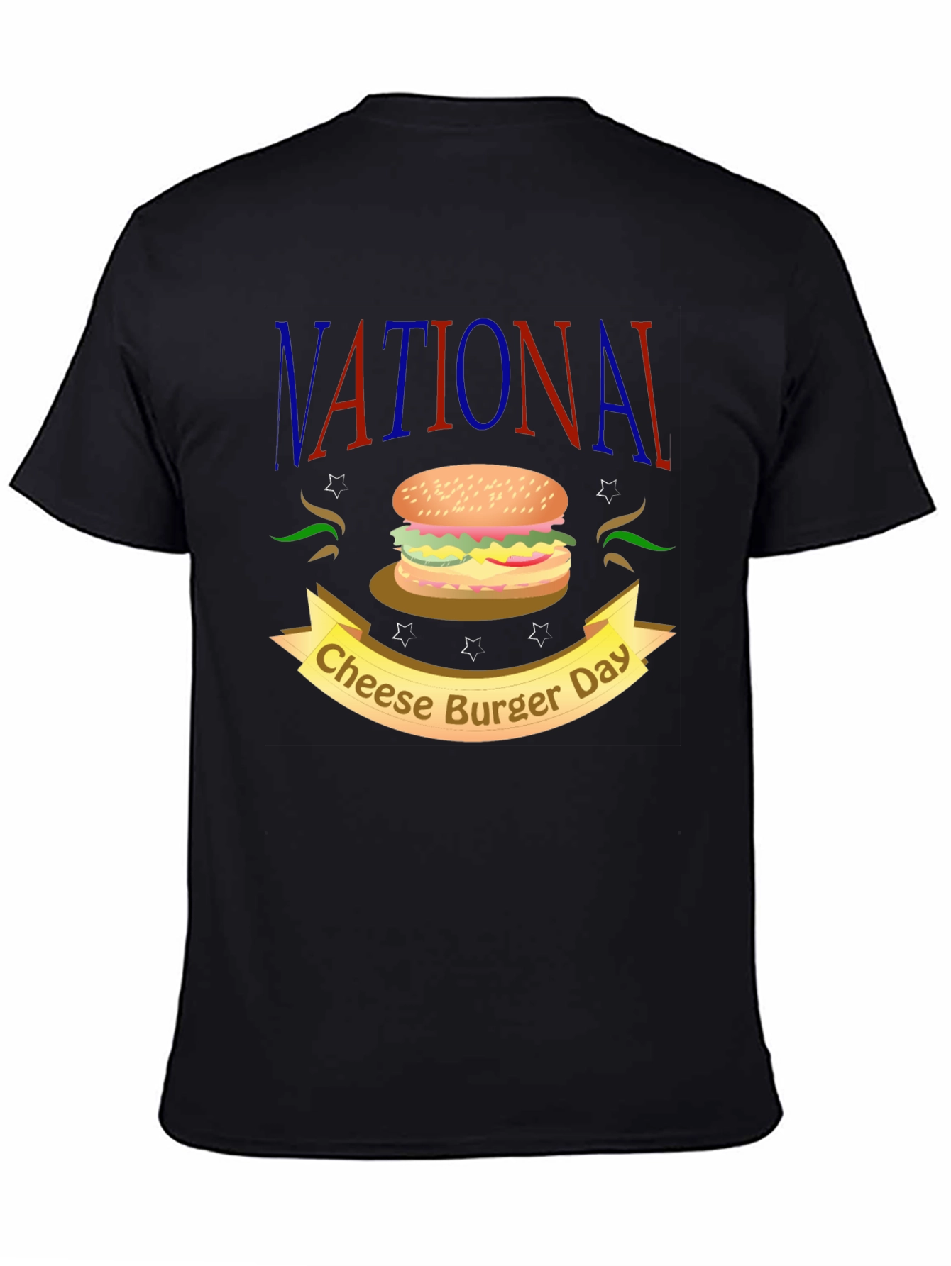 National Cheeseburger Day T-Shirt - Foodie Tee