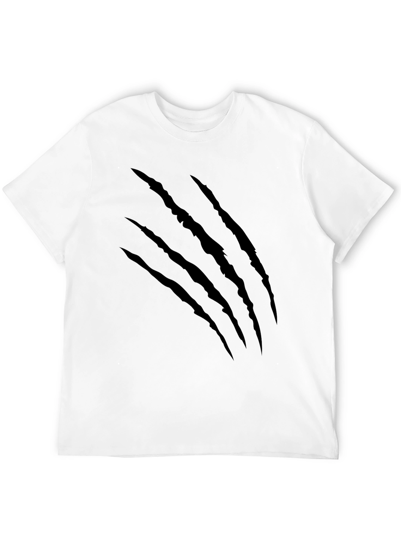 Black Claw Mark Graphic T-Shirt
