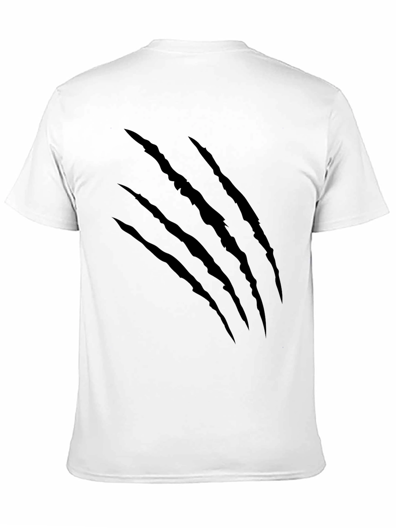 Black Claw Mark Graphic T-Shirt