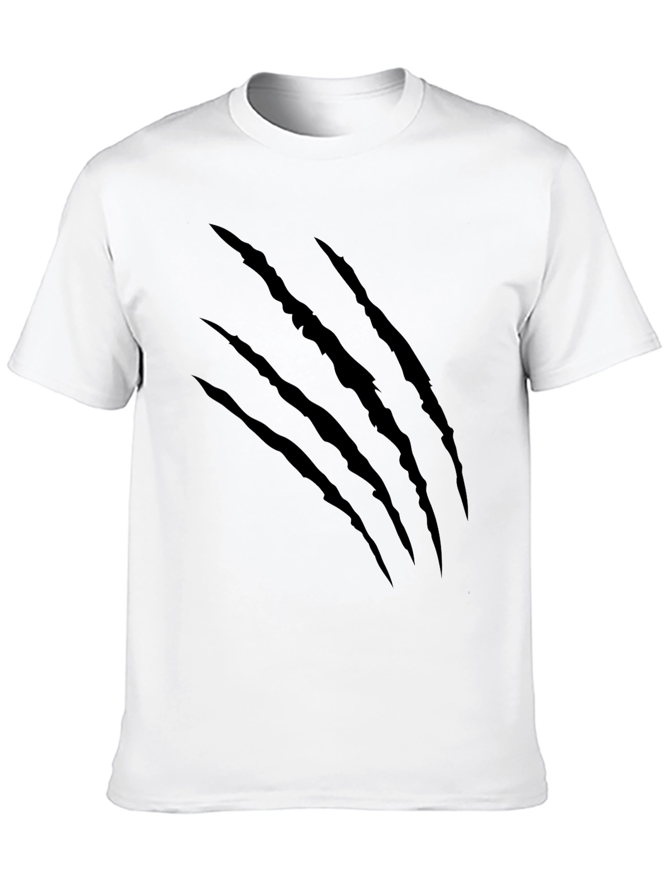 Black Claw Mark Graphic T-Shirt