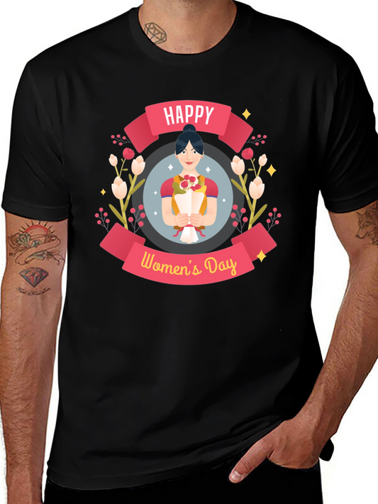 Happy Womens Day Graphic T-Shirt