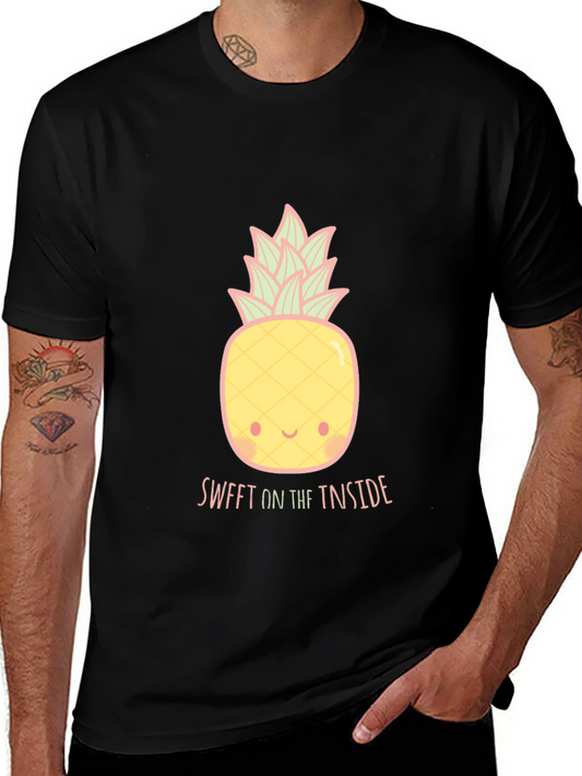 Sweet on the Inside Pineapple Graphic T-Shirt
