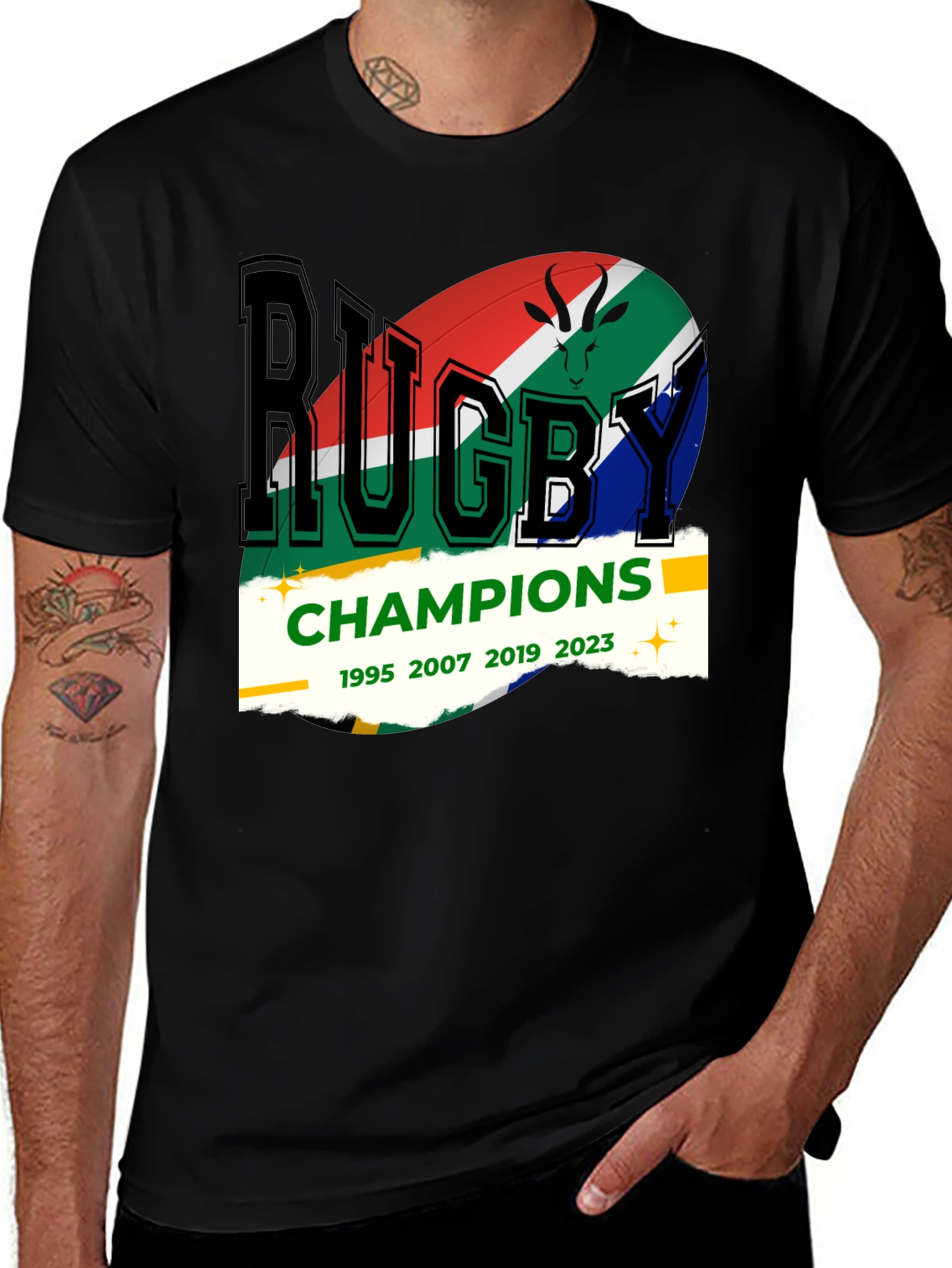 Rugby Champions T-Shirt - South Africa