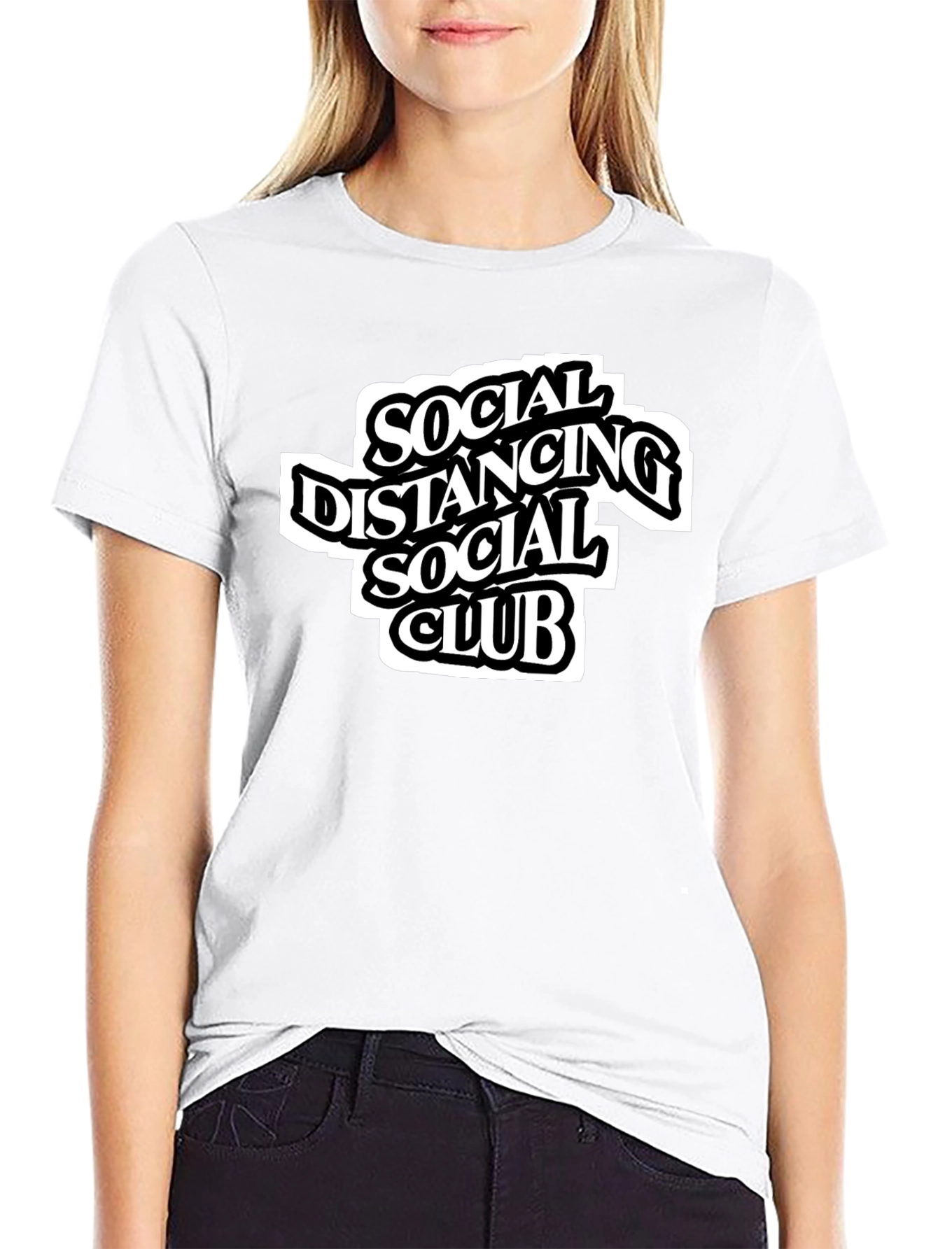 Social Distancing Club Graphic Tee