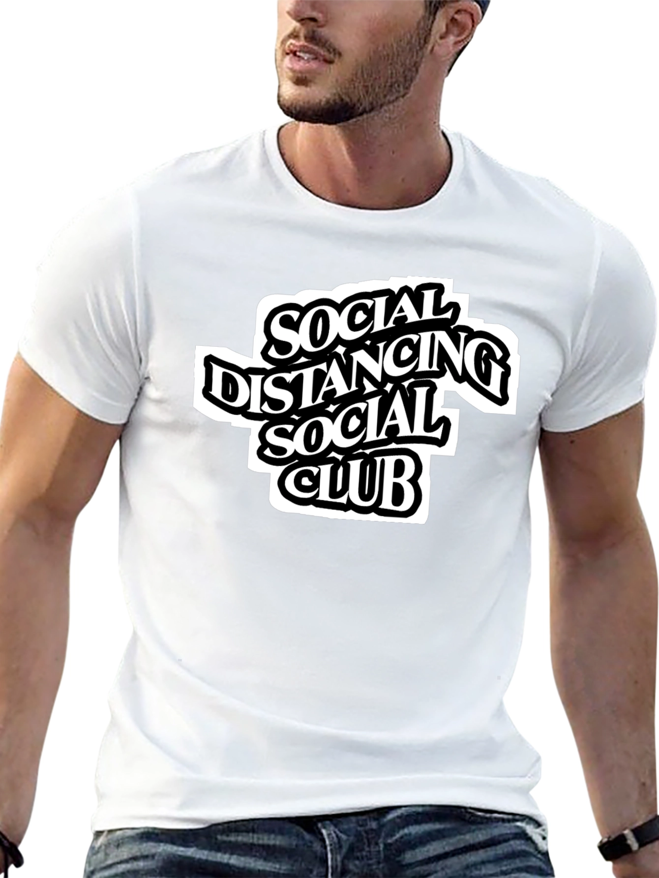 Social Distancing Club Graphic Tee
