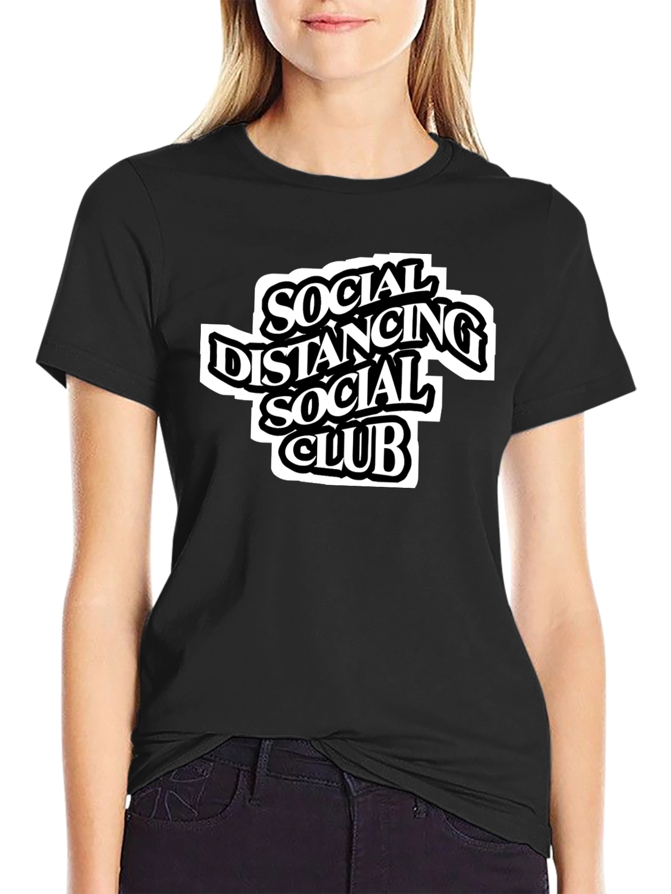 Social Distancing Club Graphic Tee