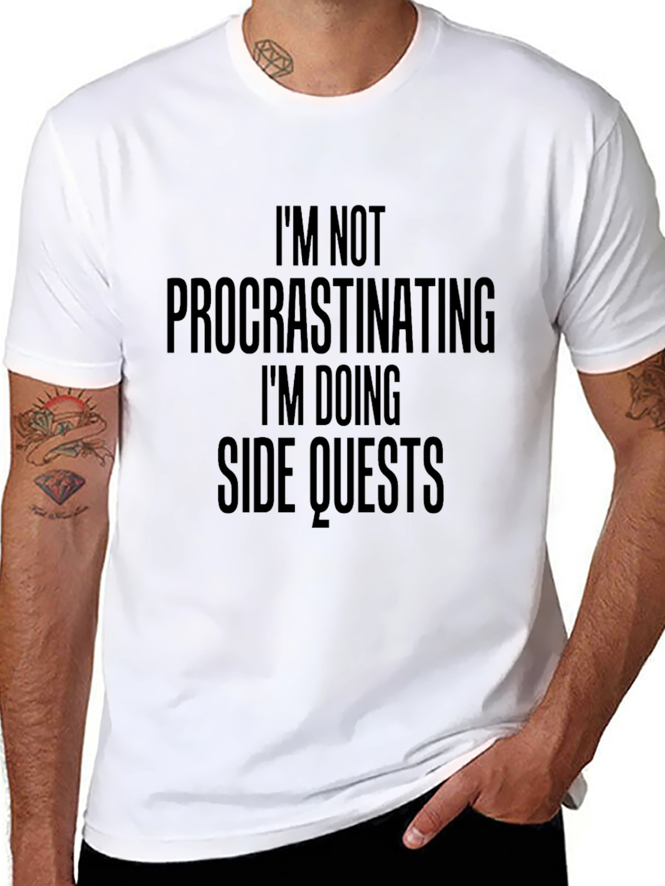 Side Quests Graphic T-Shirt