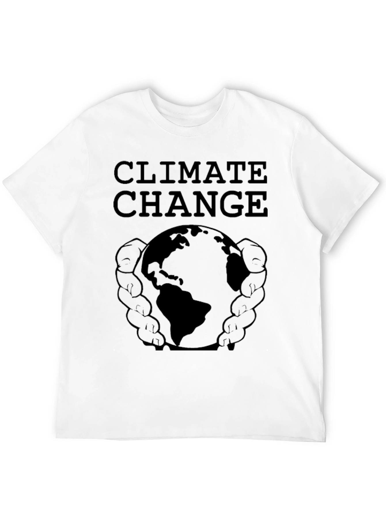 Climate Change Earth Graphic T-Shirt
