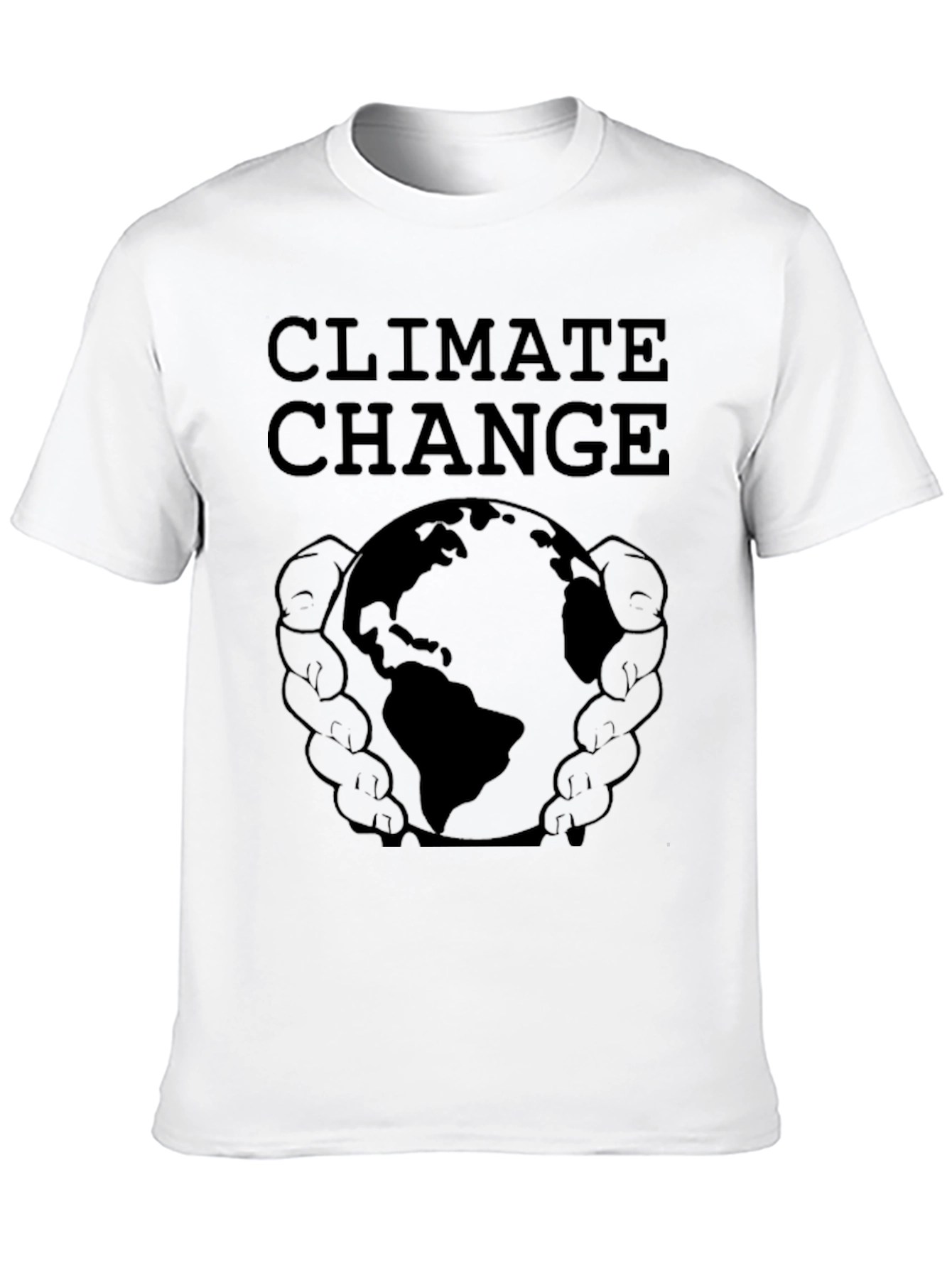Climate Change Earth Graphic T-Shirt