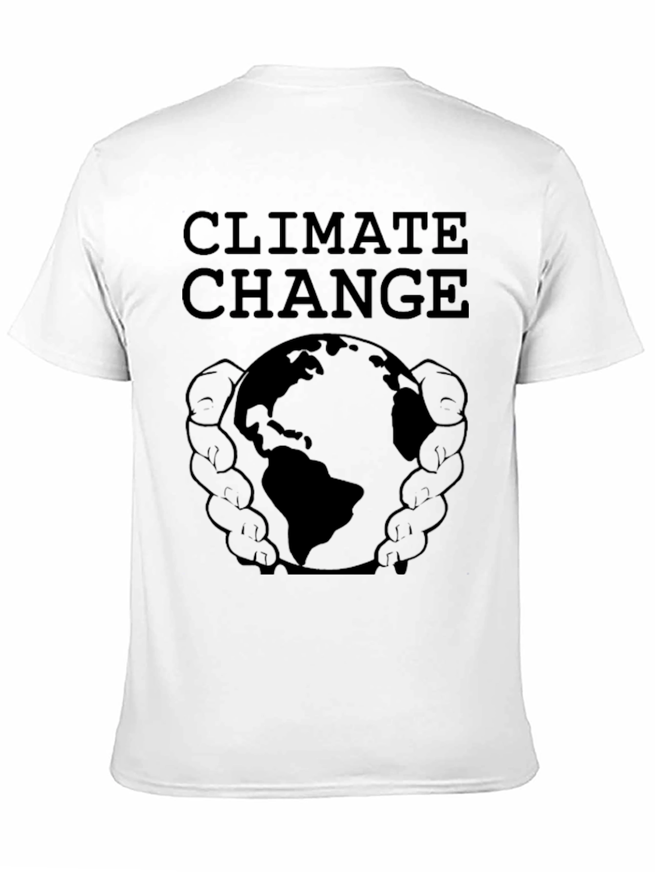 Climate Change Earth Graphic T-Shirt