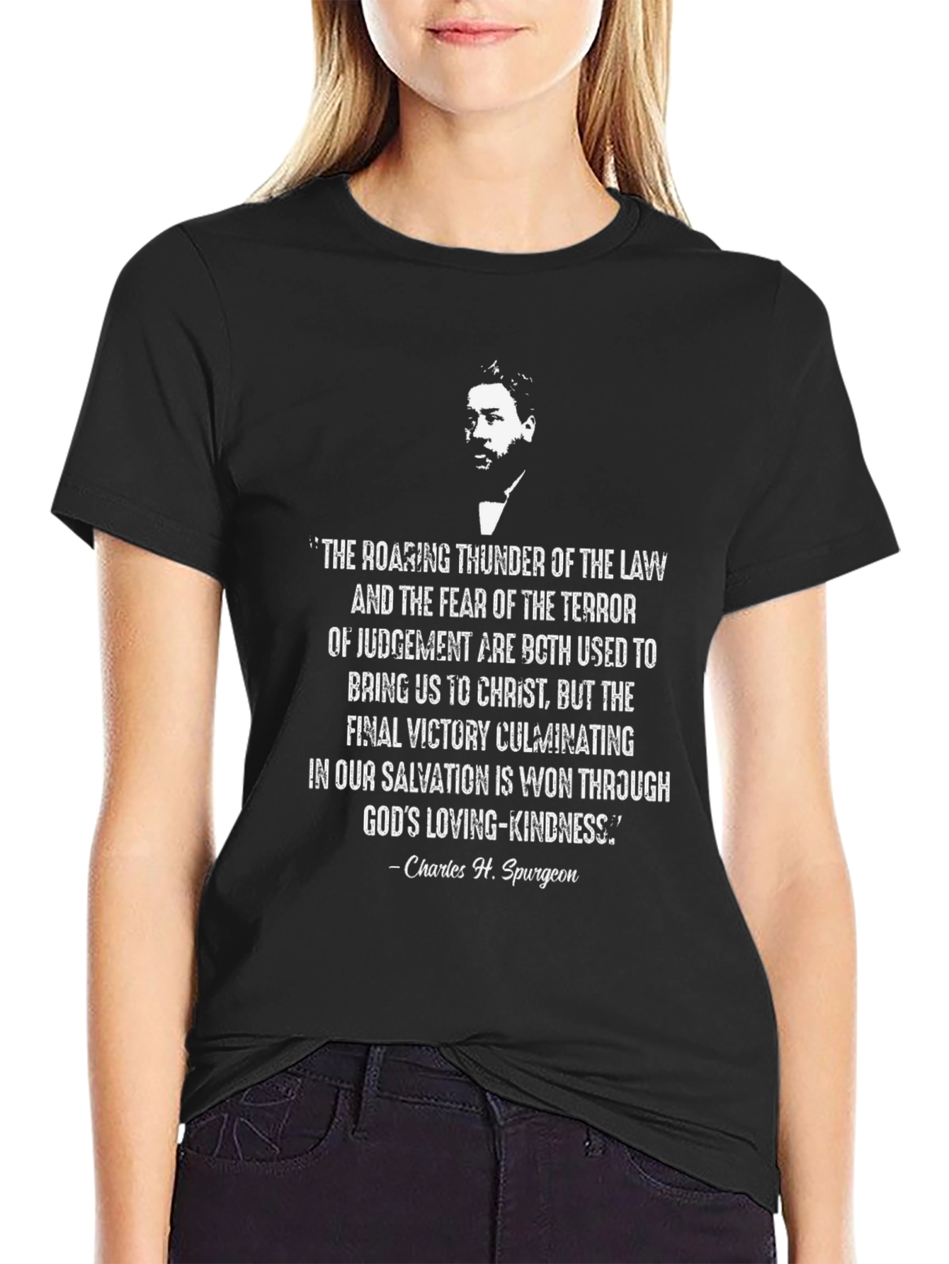 Charles Spurgeon Quote Graphic T-Shirt