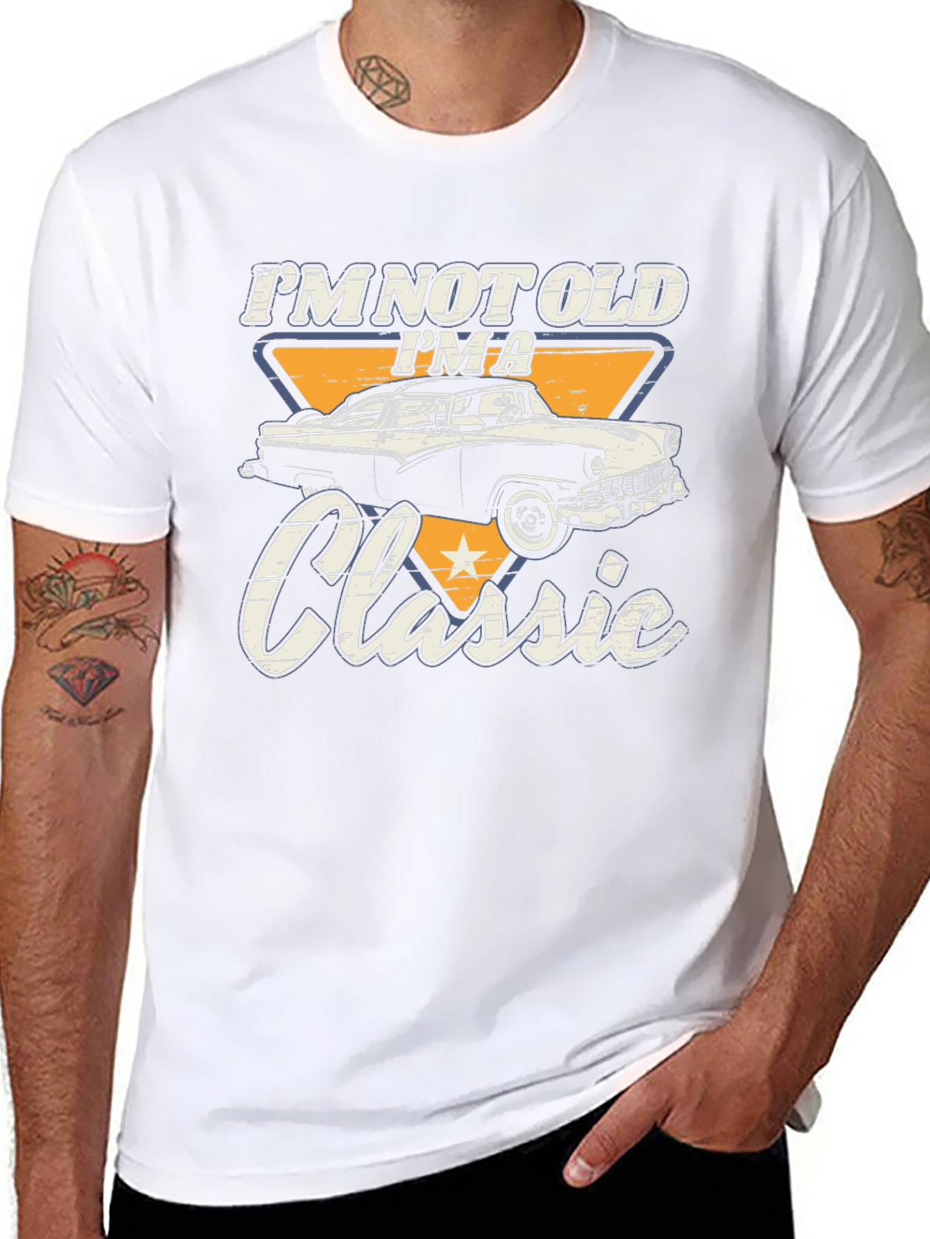 Im Not Old Im A Classic Graphic Tee