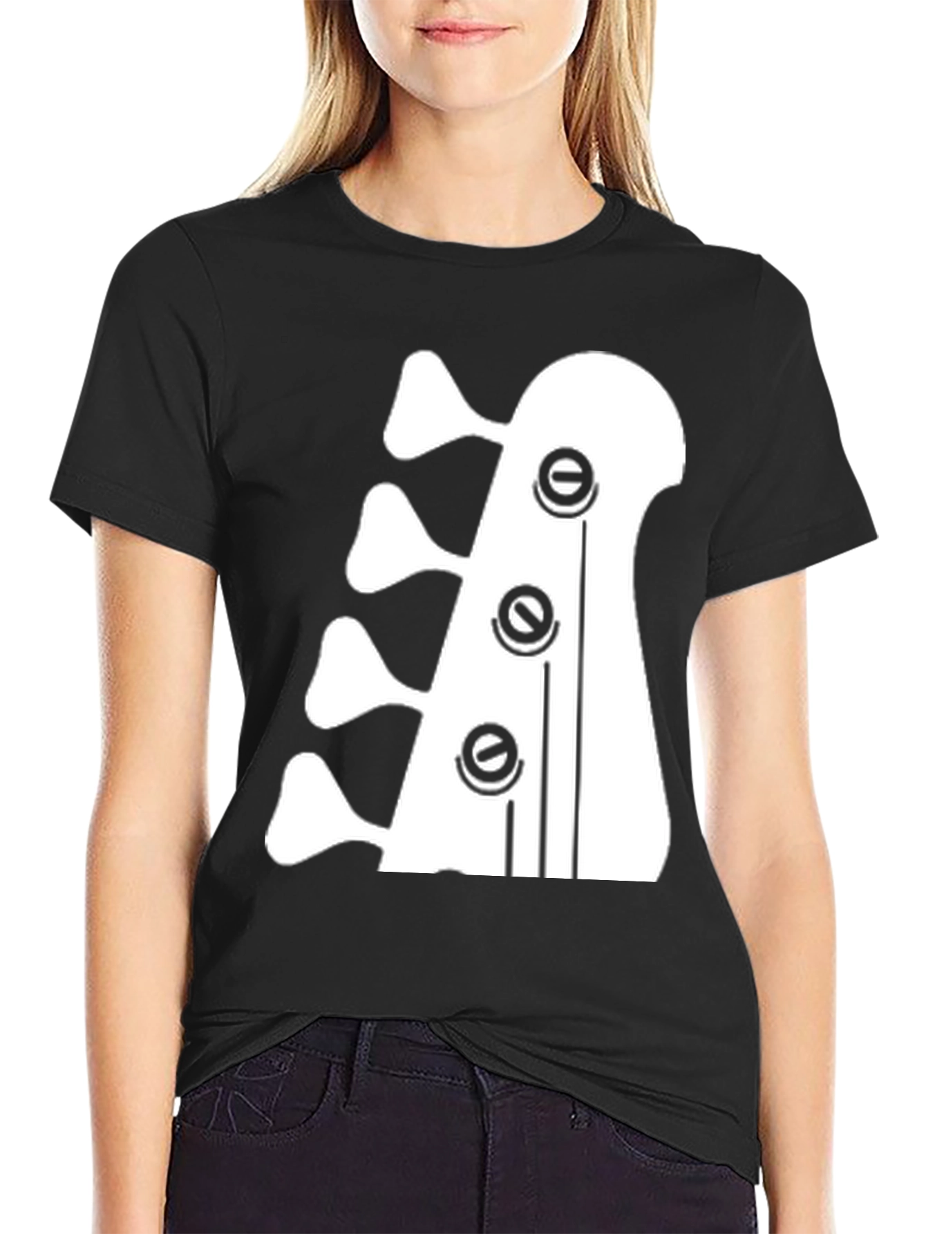 Bass Guitar Headstock T-Shirt