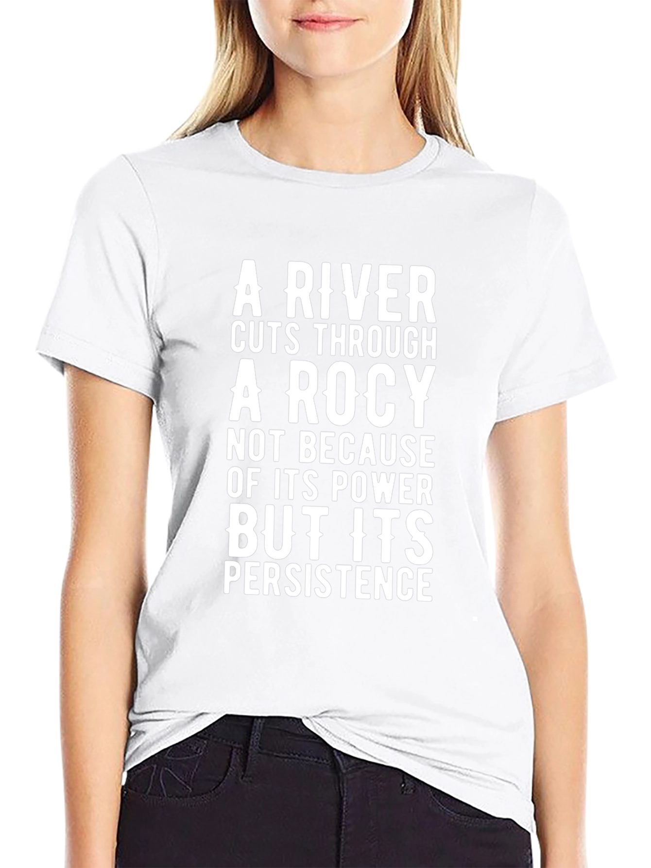 A River Cuts Through Rock T-Shirt