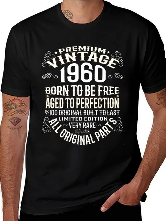 Vintage 1960 Birthday Limited Edition T-Shirt