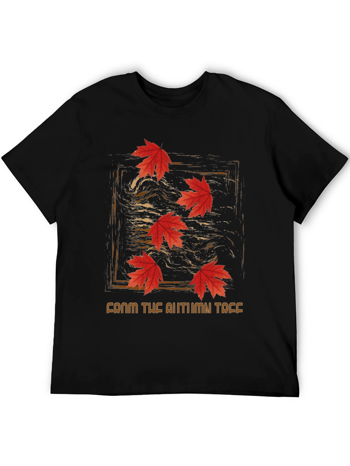 Autumn Leaves Graphic Tee - From The Autumn Tree