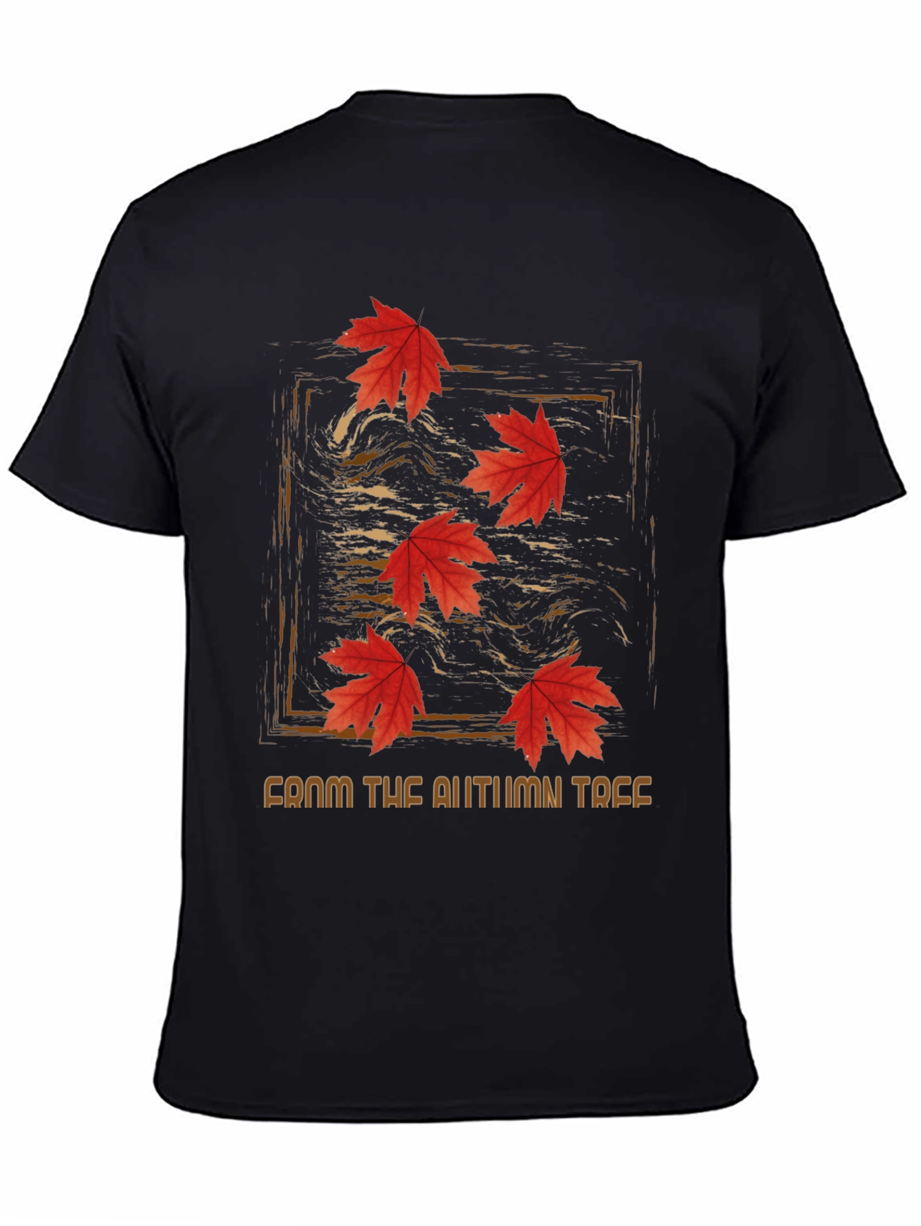Autumn Leaves Graphic Tee - From The Autumn Tree