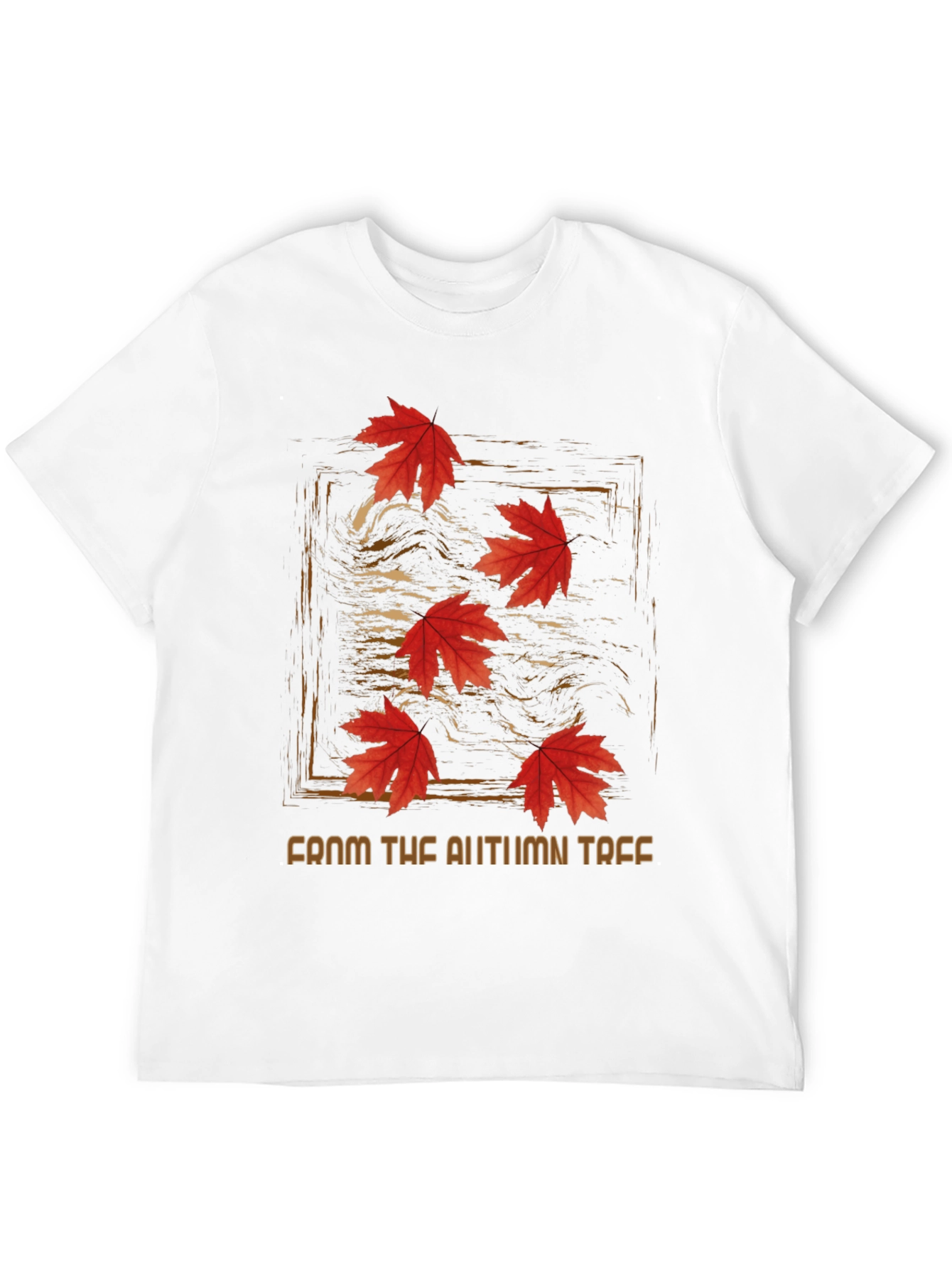 Autumn Leaves Graphic Tee - From The Autumn Tree