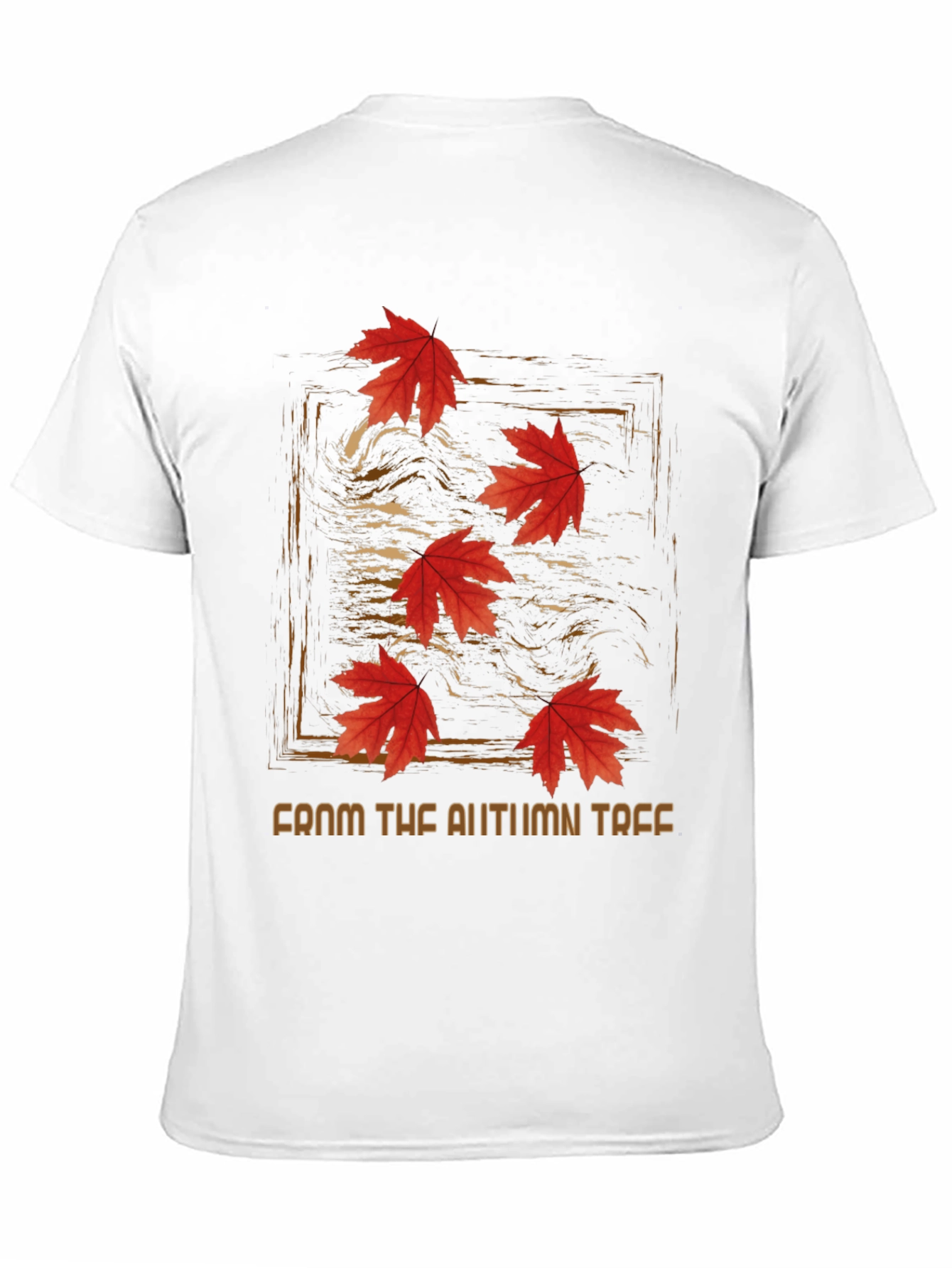 Autumn Leaves Graphic Tee - From The Autumn Tree