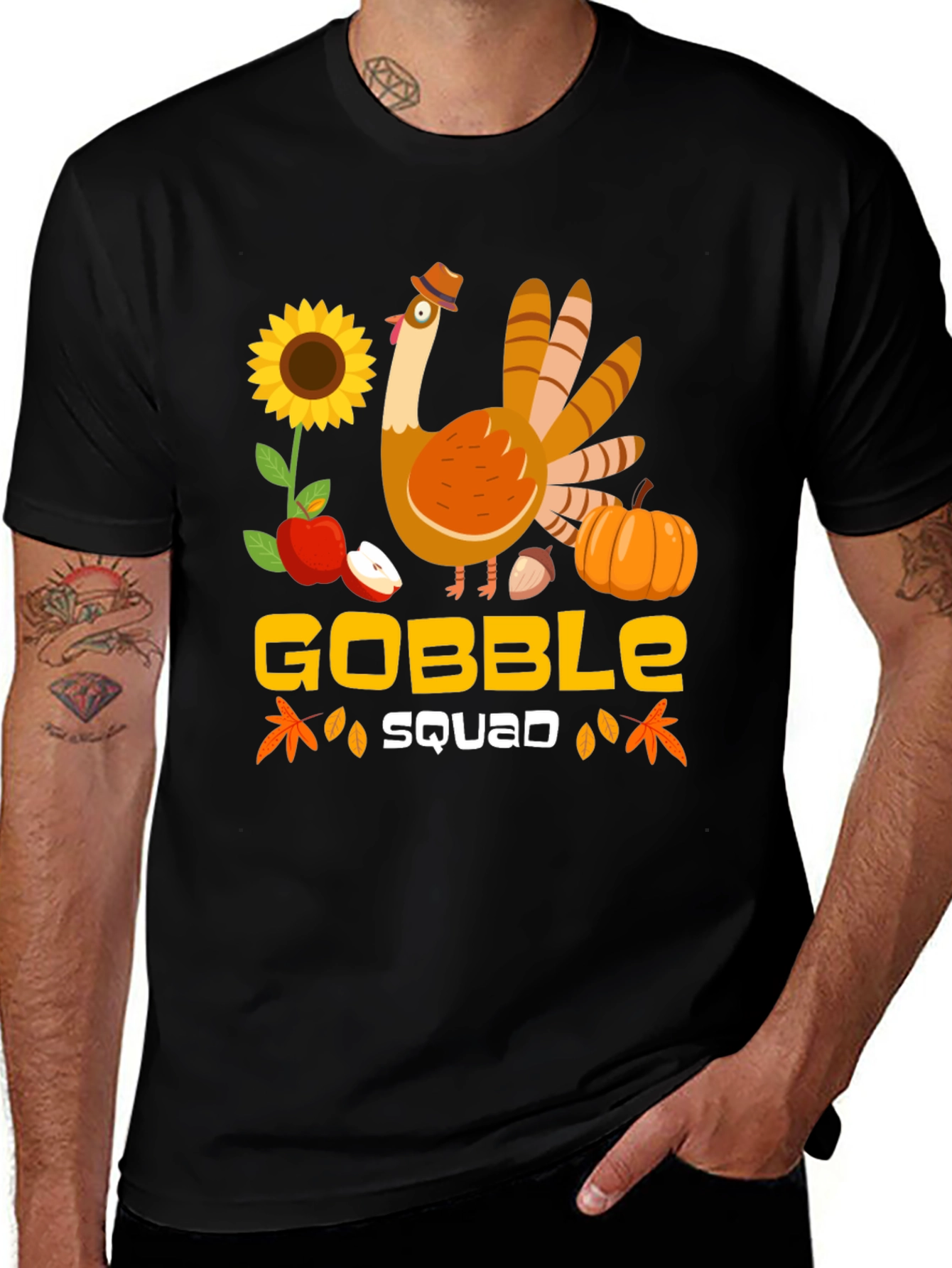 Gobble Squad Thanksgiving T-Shirt