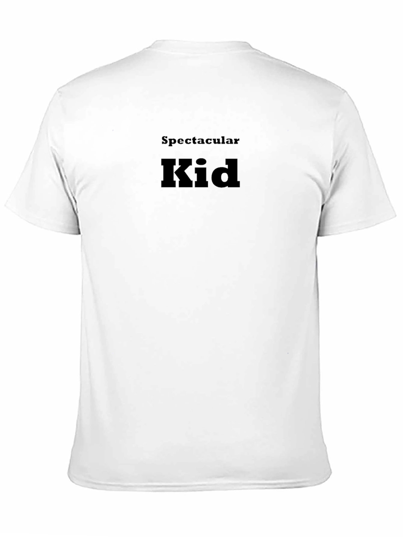 Spectacular Kid Black Graphic Tee