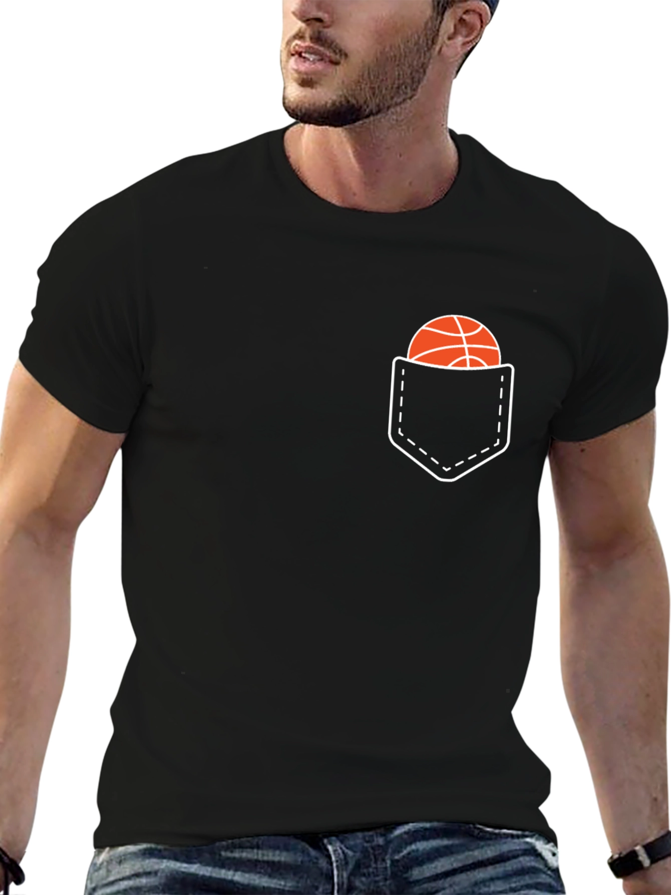 Pocket Basketball Graphic Tee
