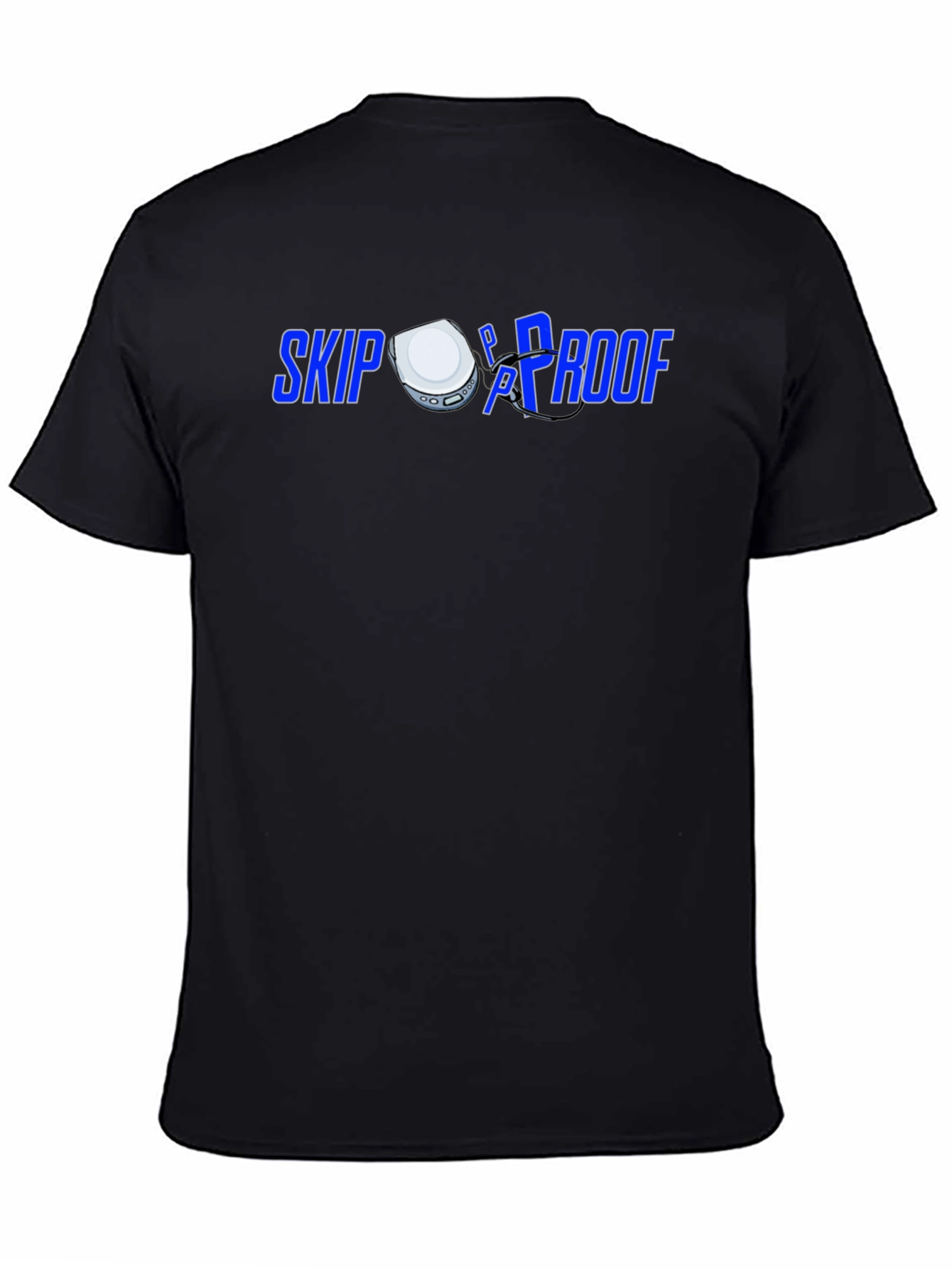 Skip Proof Black Graphic Tee