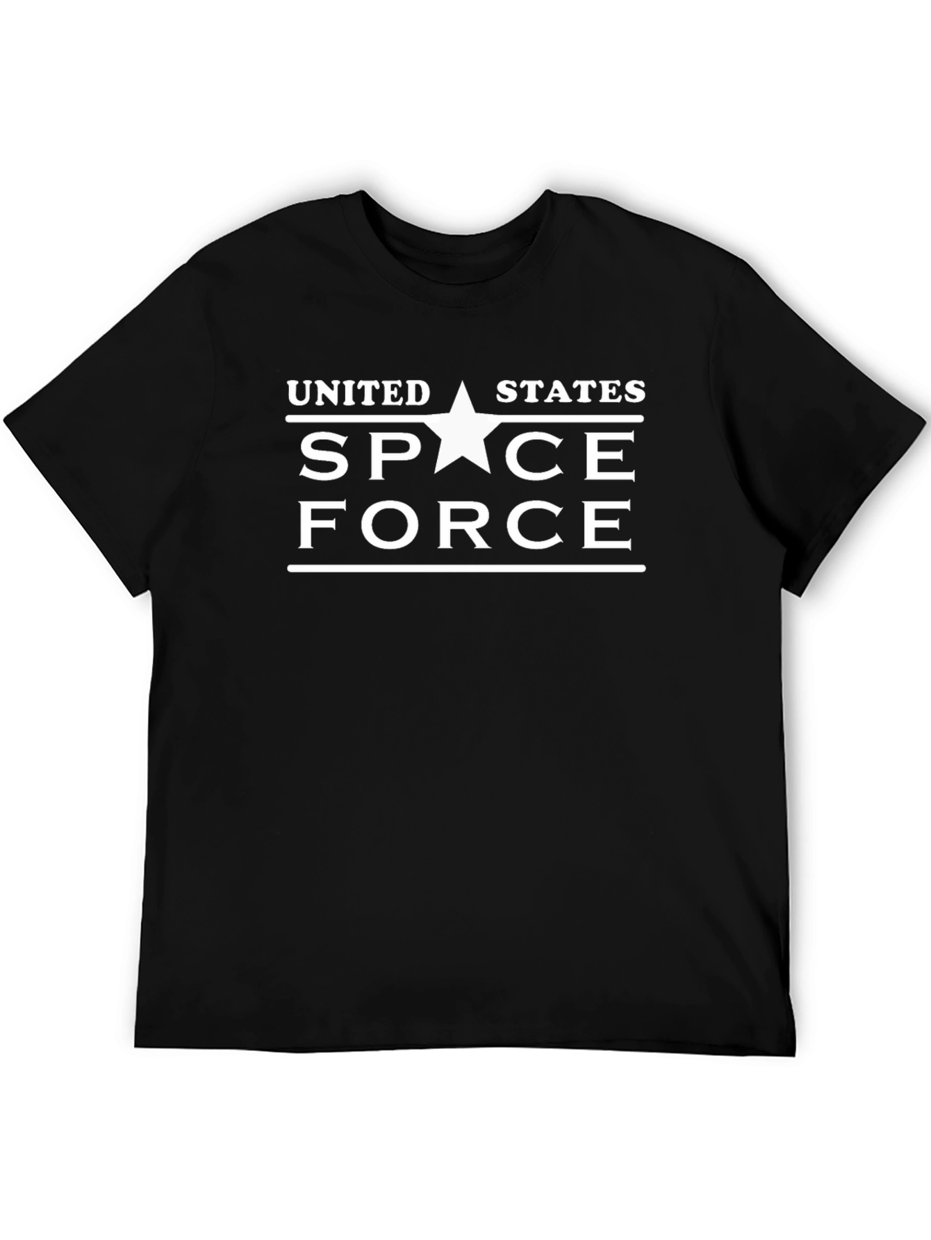 United States Space Force Graphic T-Shirt - Black