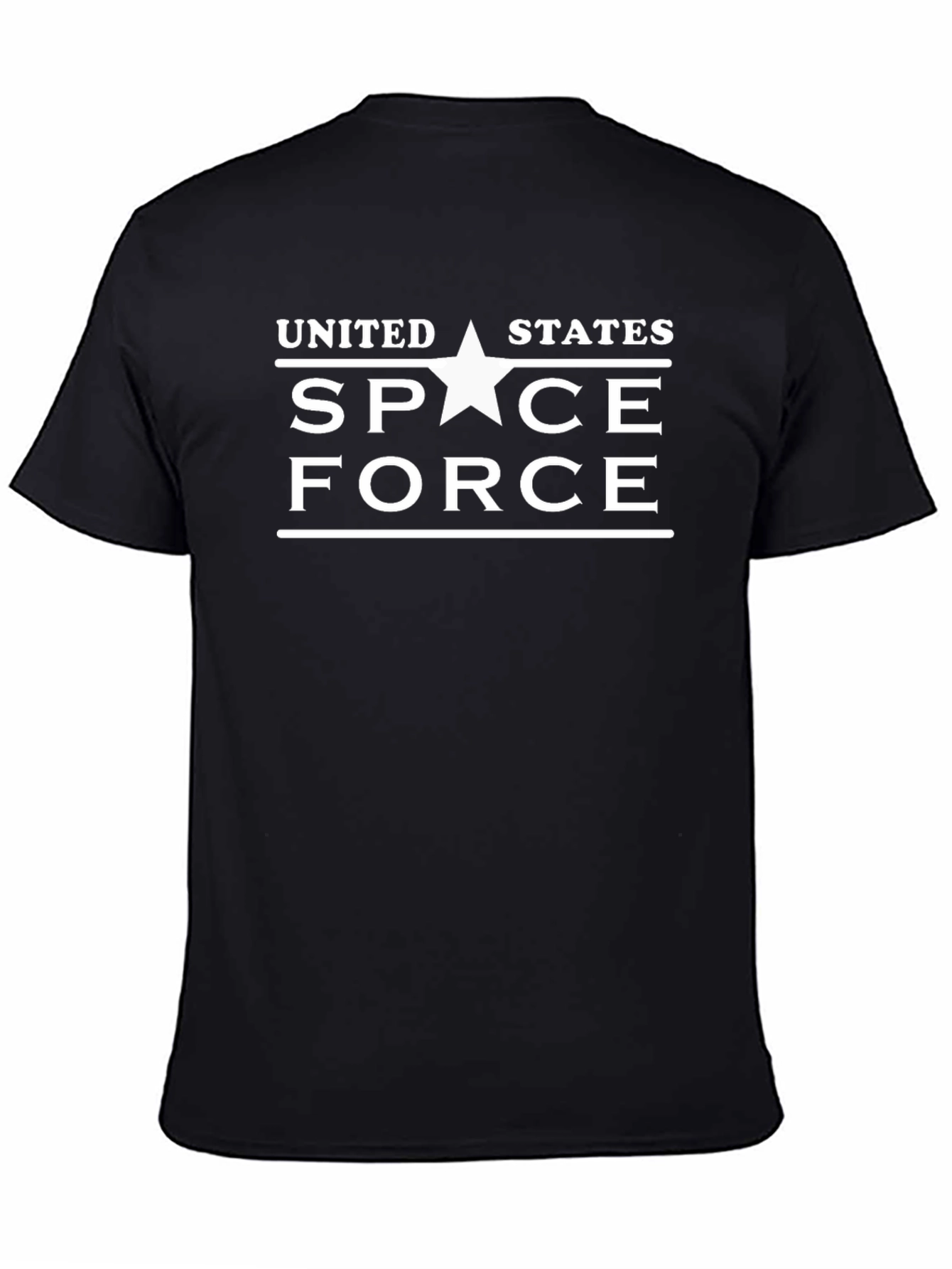 United States Space Force Graphic T-Shirt - Black