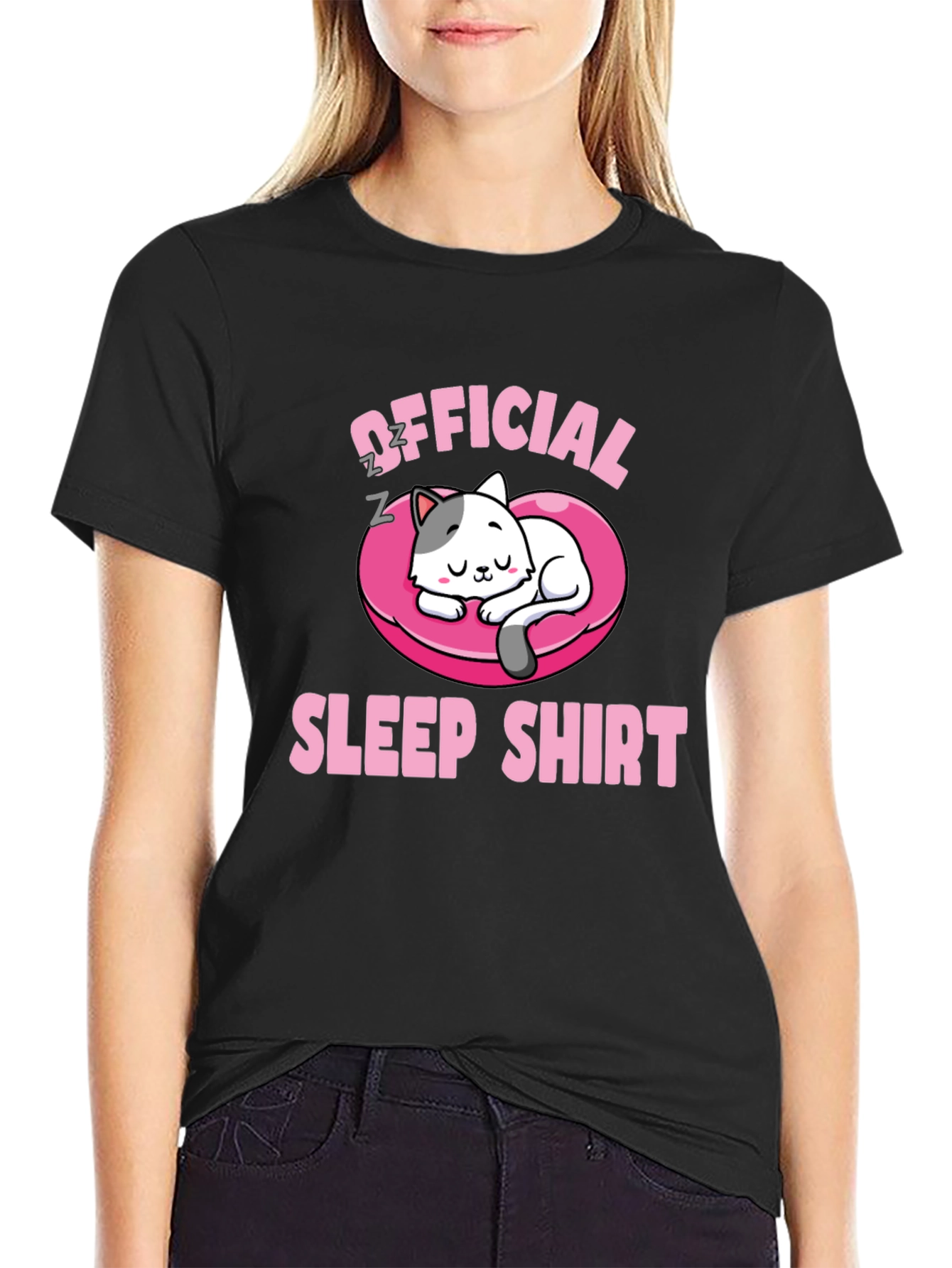 Official Sleep Shirt - Cat Lovers Tee