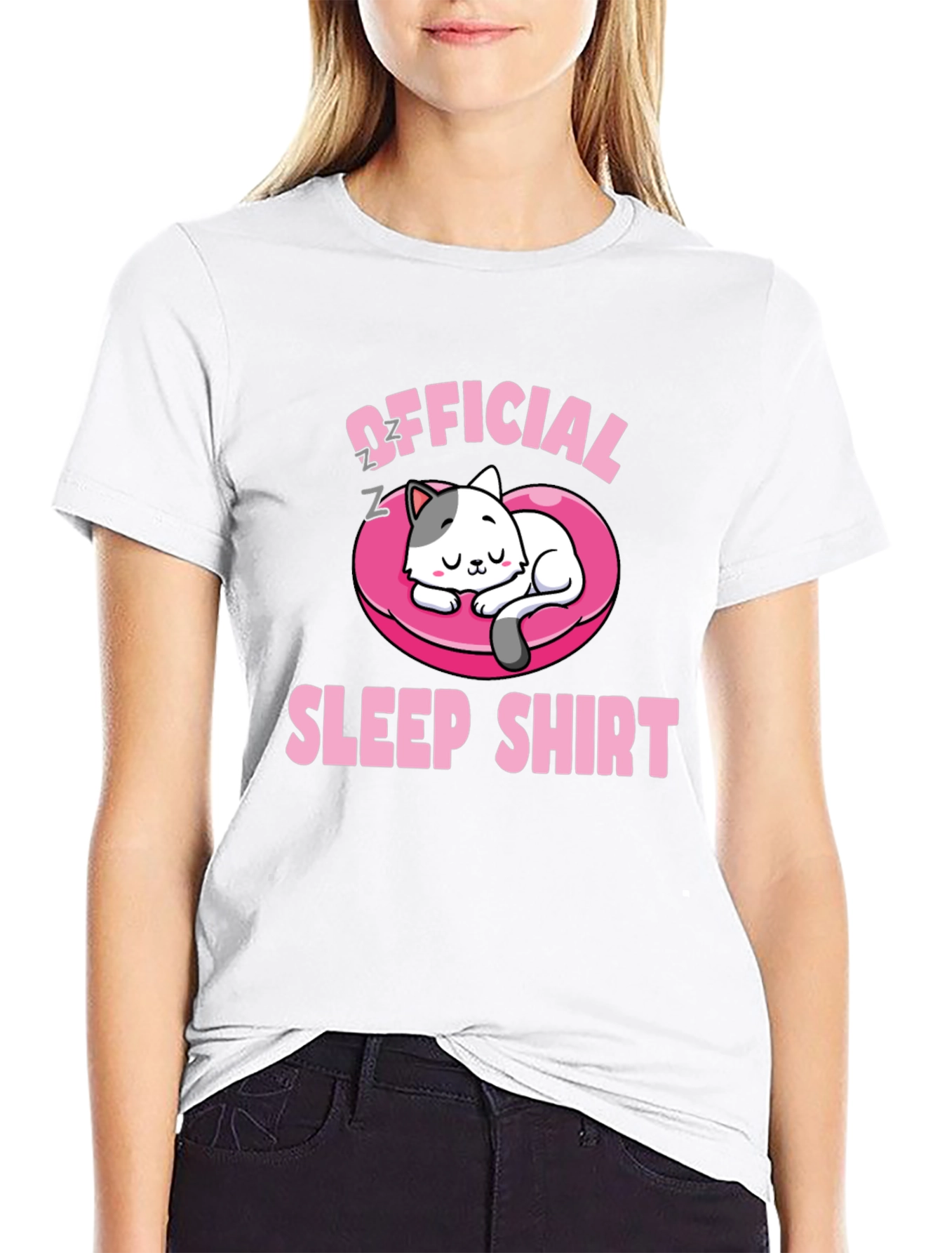 Official Sleep Shirt - Cat Lovers Tee
