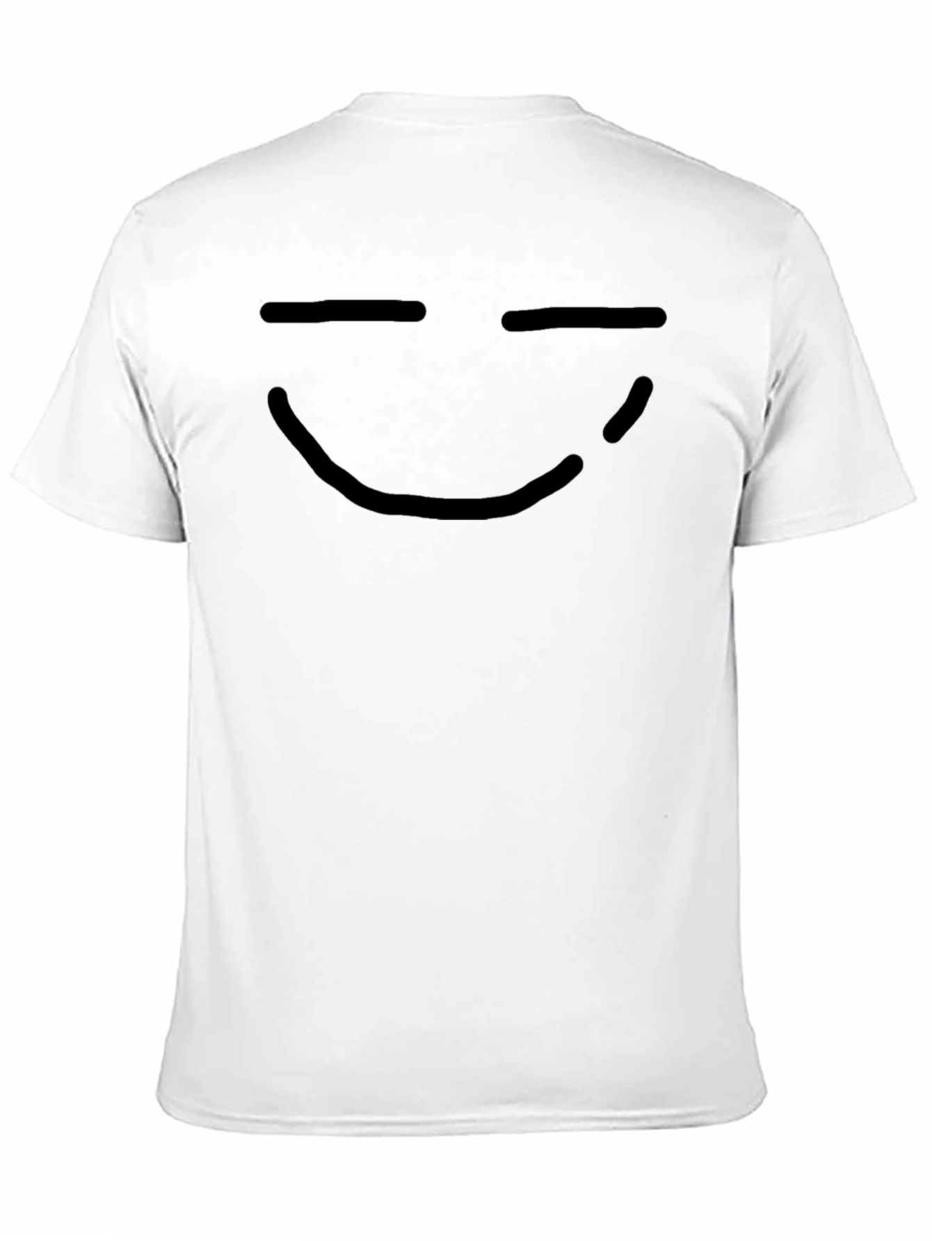 Smiley Graphic Print Tee - Casual Comfort