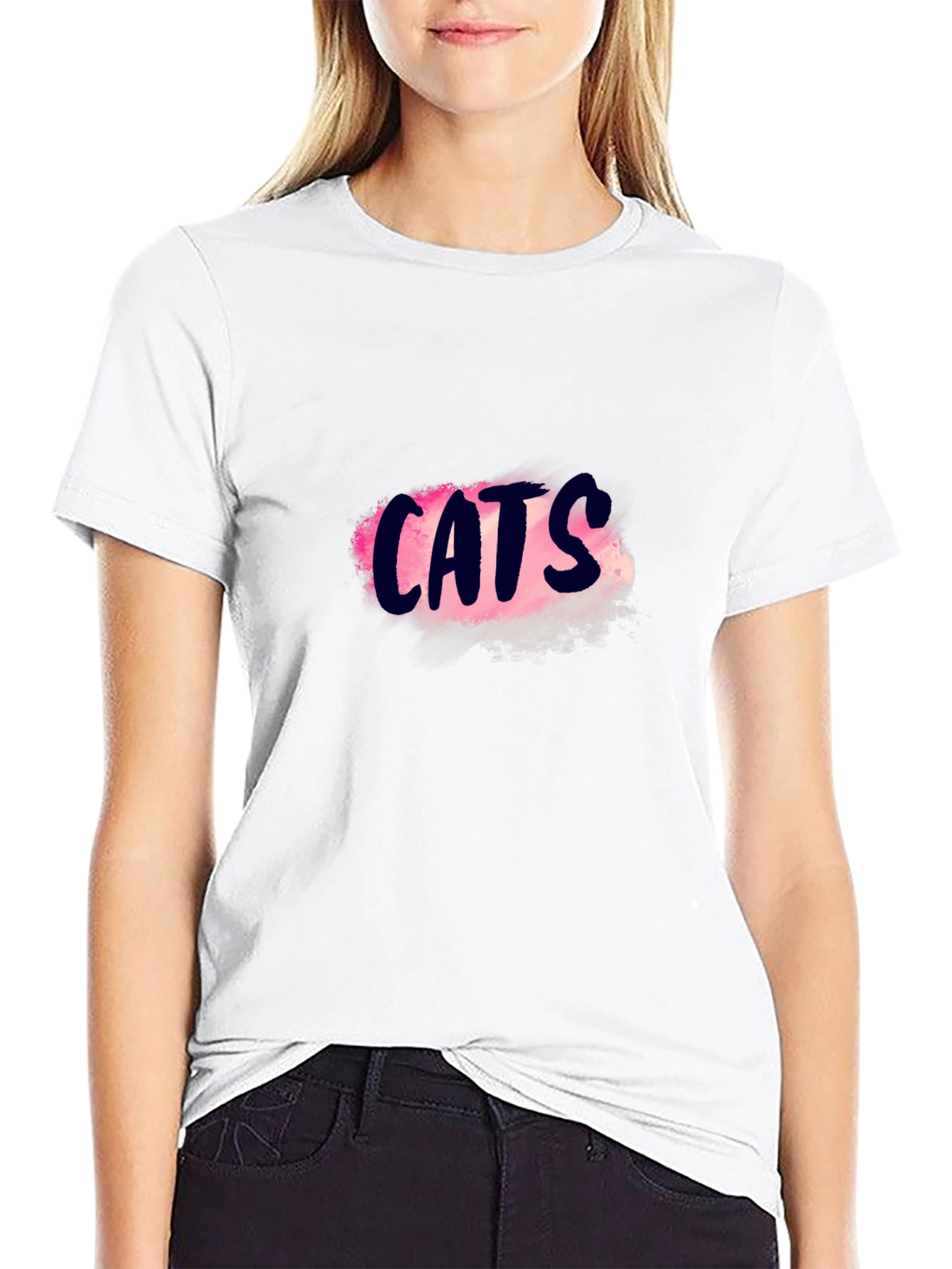 Cats Graphic T-Shirt - Soft Cotton Tee