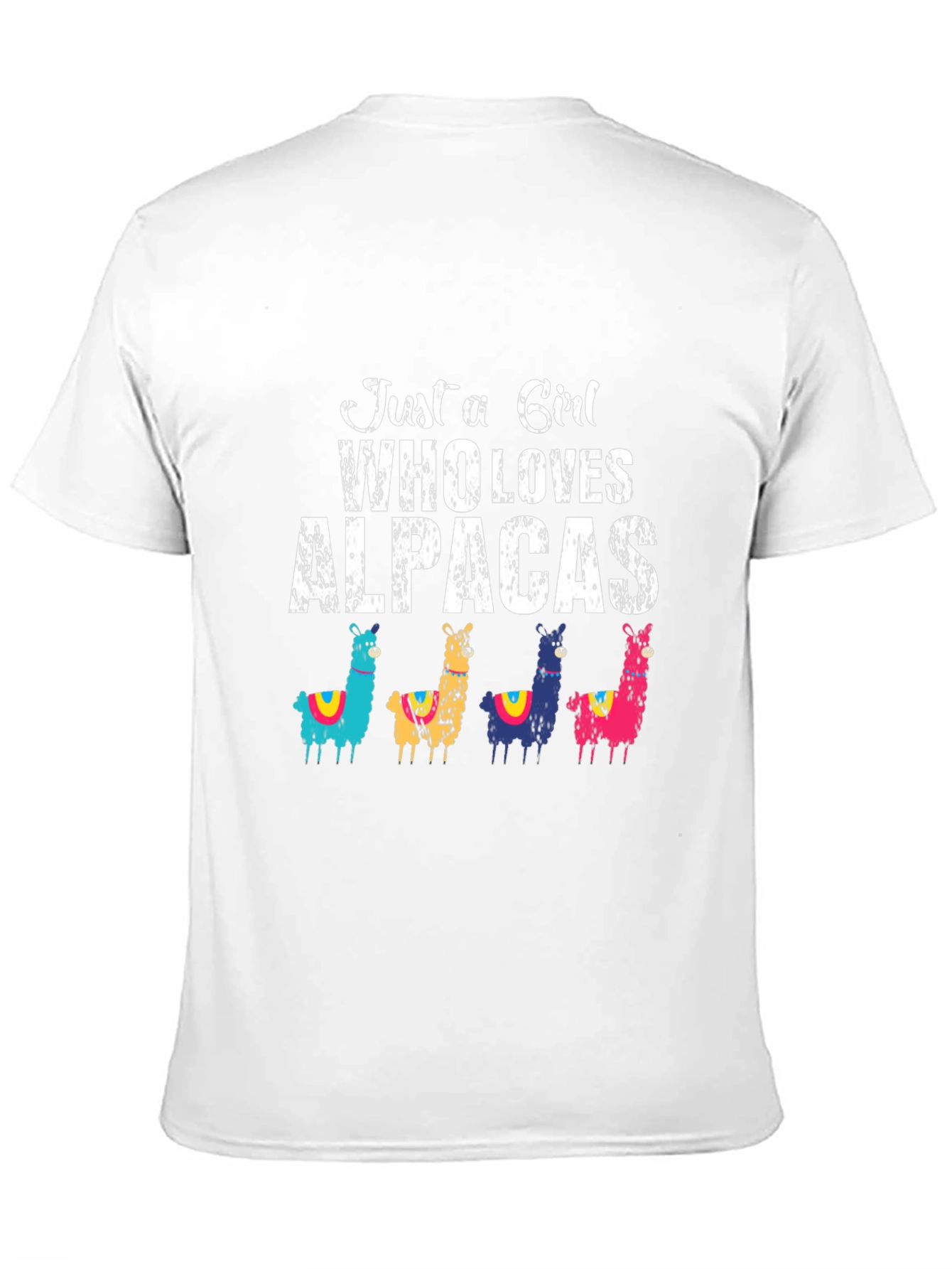 Just A Girl Who Loves Alpacas T-Shirt