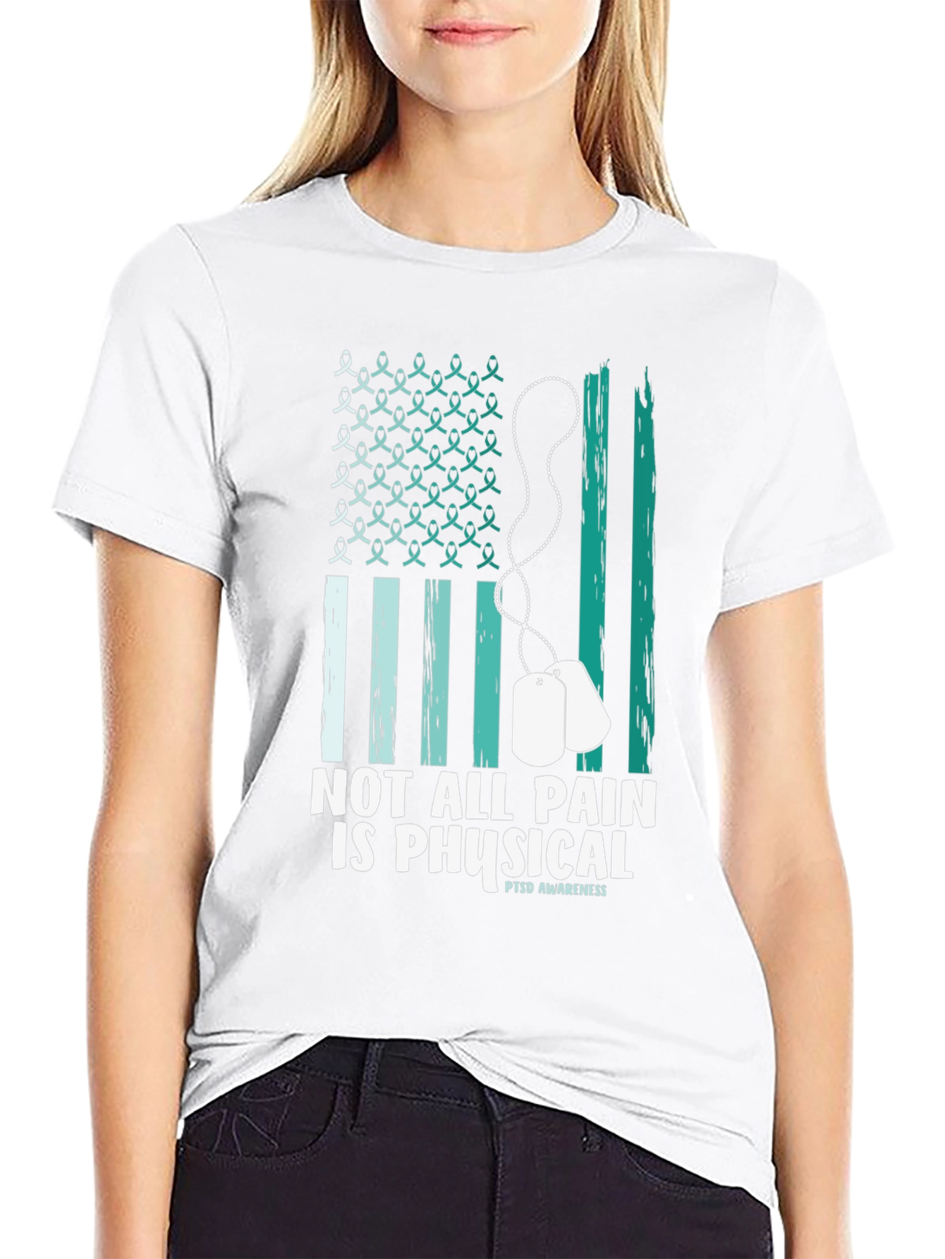 PTSD Awareness T-Shirt - Not All Pain Is Physical