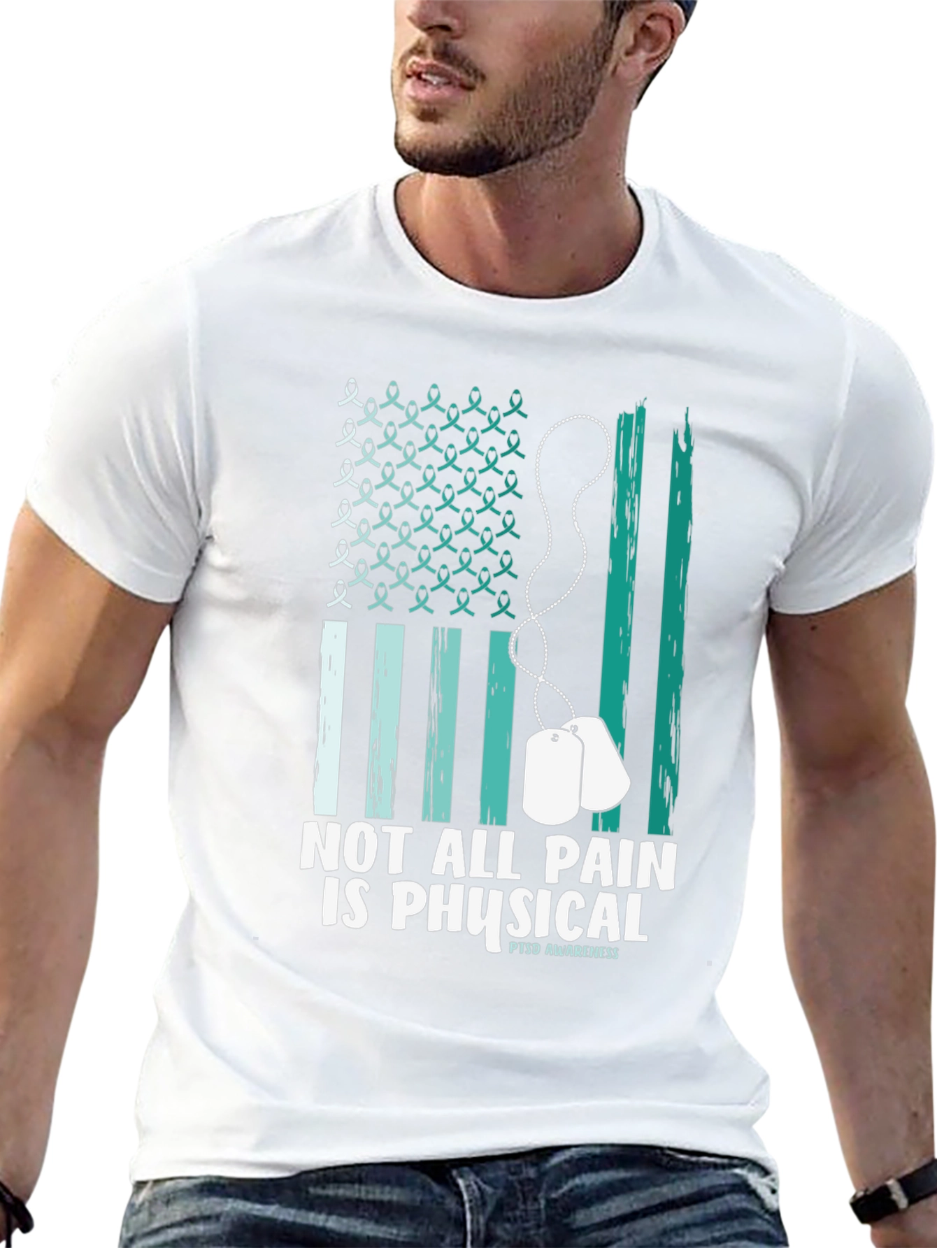 PTSD Awareness T-Shirt - Not All Pain Is Physical