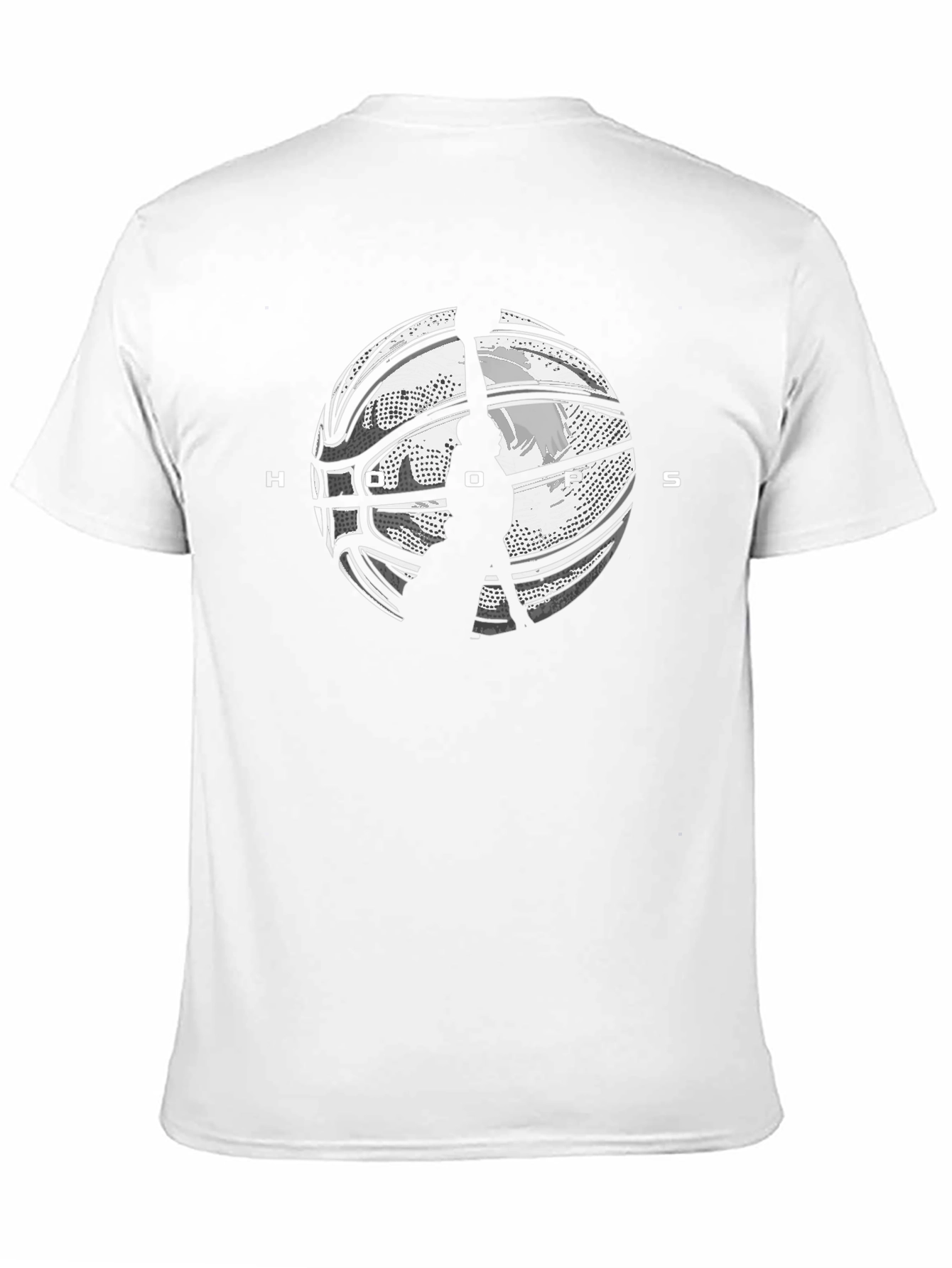 HOOS Basketball Graphic Tee - Black