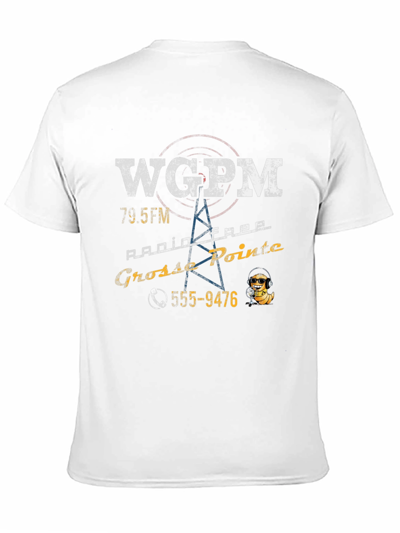 WGPM 79.5 FM Radio Free Grosse Pointe T-Shirt