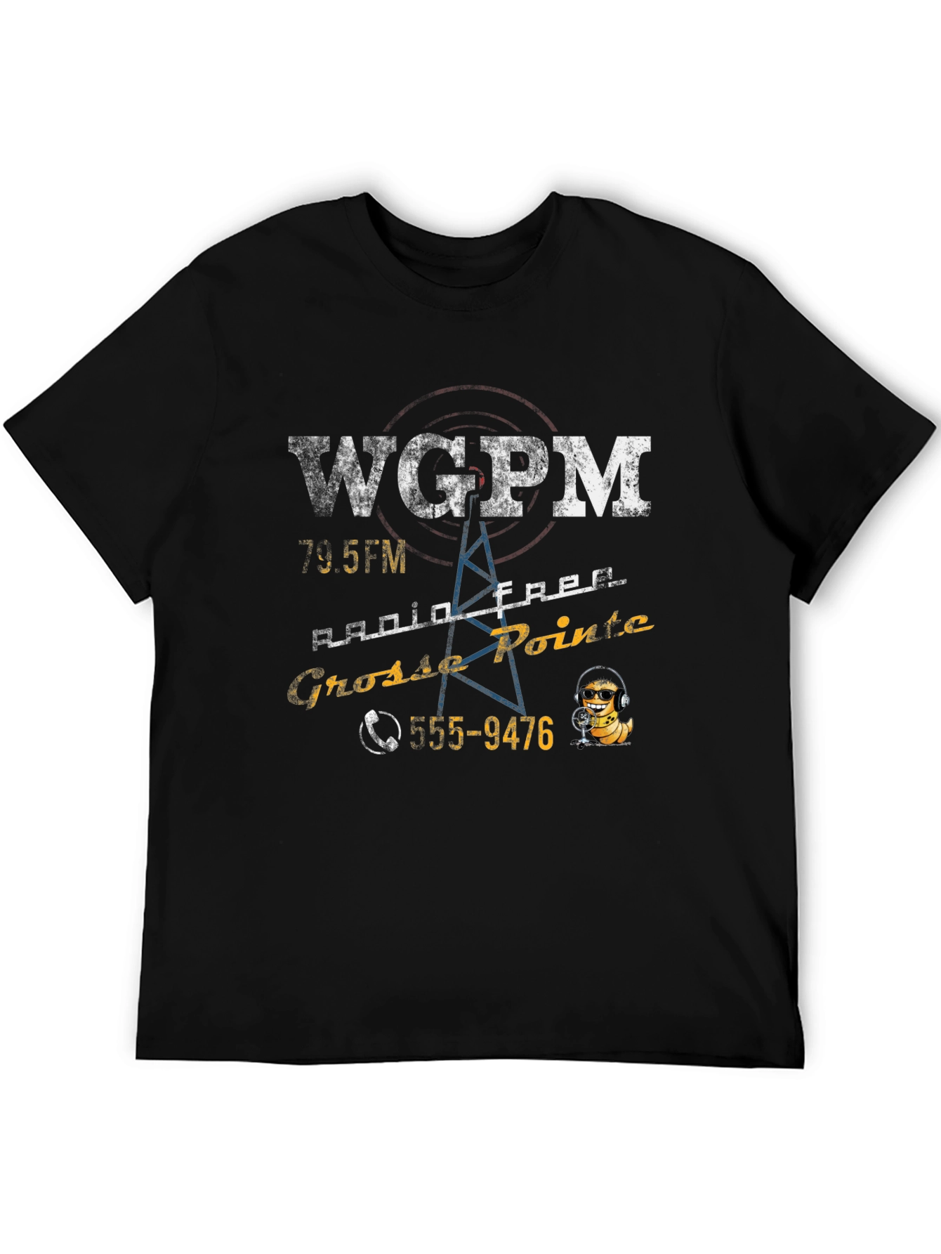 WGPM 79.5 FM Radio Free Grosse Pointe T-Shirt