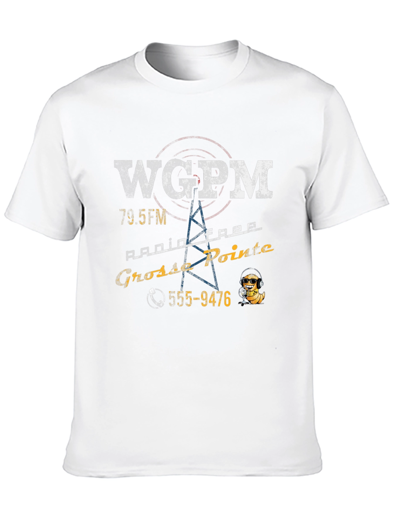 WGPM 79.5 FM Radio Free Grosse Pointe T-Shirt