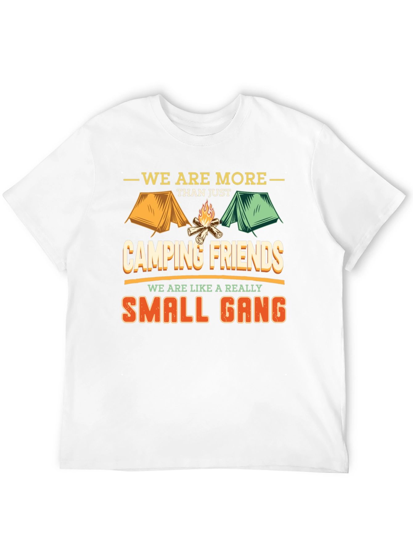 Camping Friends T-Shirt - Small Gang