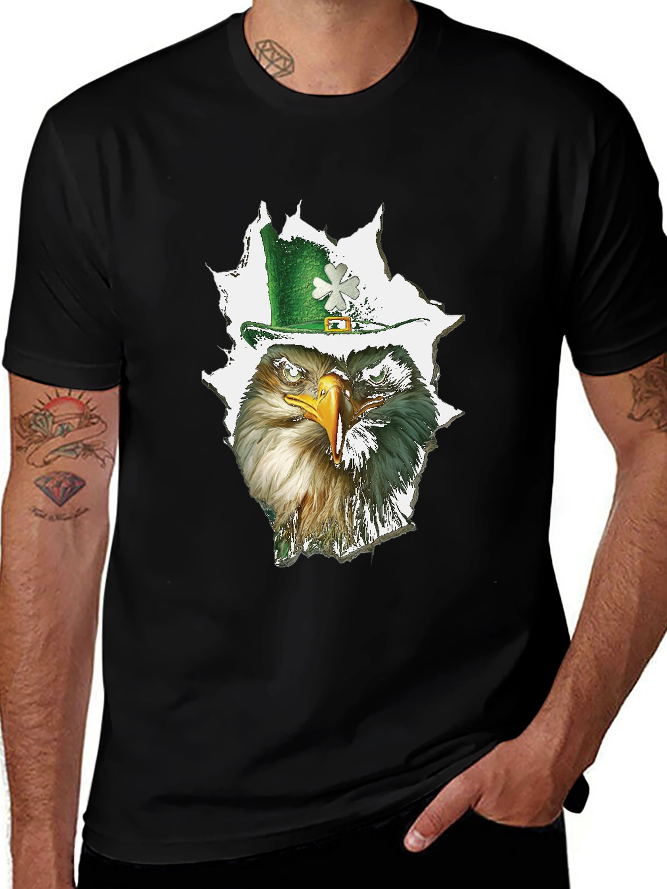 Eagle St. Patricks Day T-Shirt