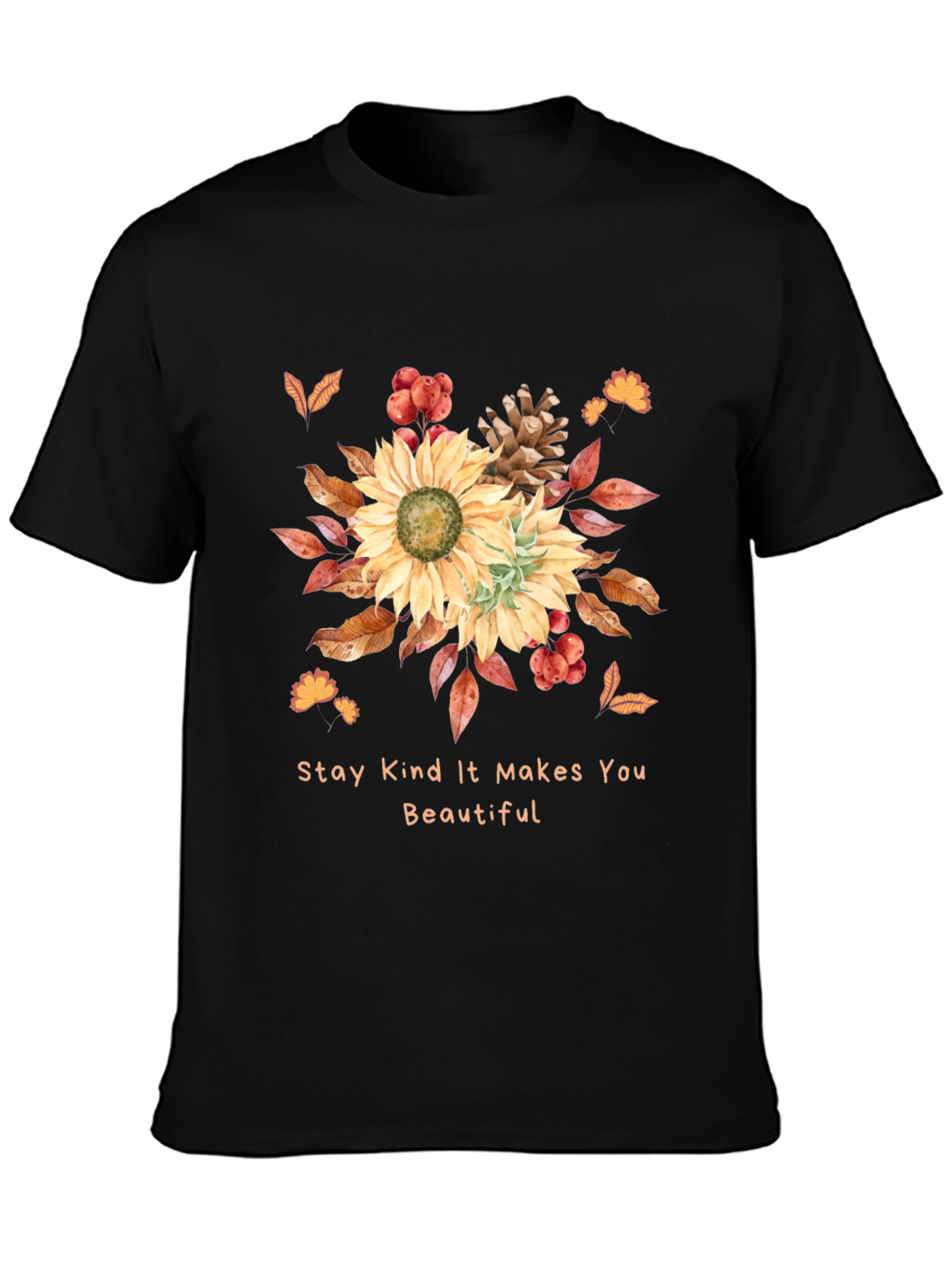 Kindness Sunflower Graphic Tee