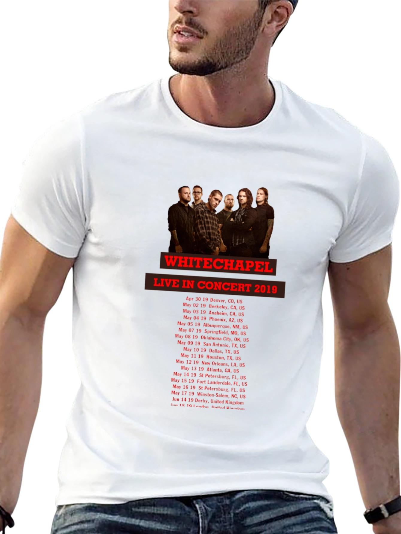 Whitechapel Concert Tour T-Shirt