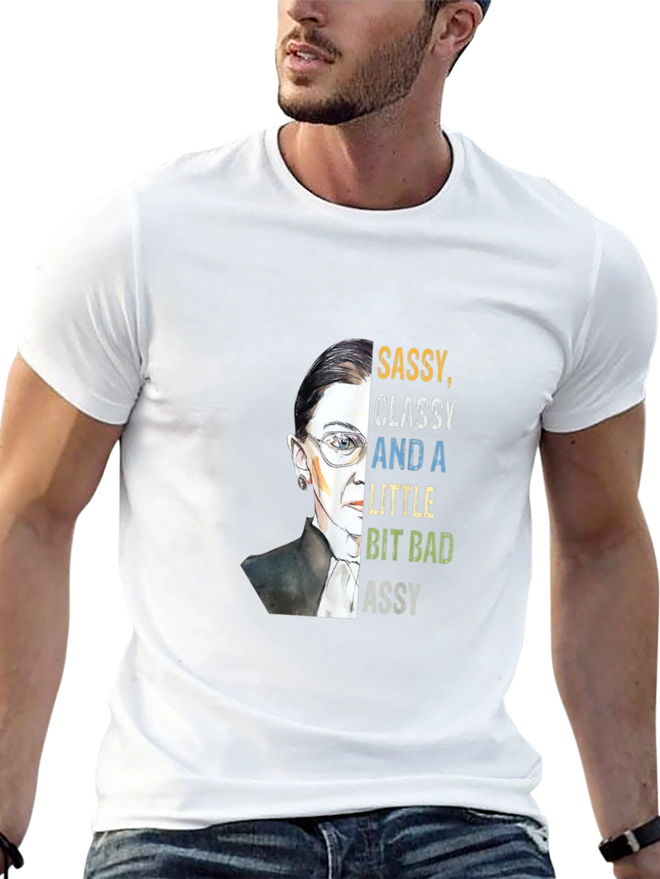 Sassy Classy RBG Graphic T-Shirt