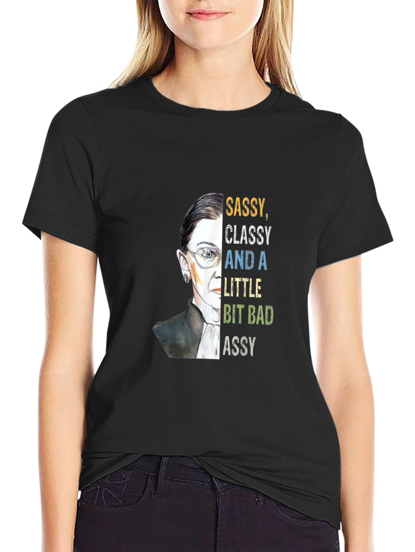 Sassy Classy RBG Graphic T-Shirt