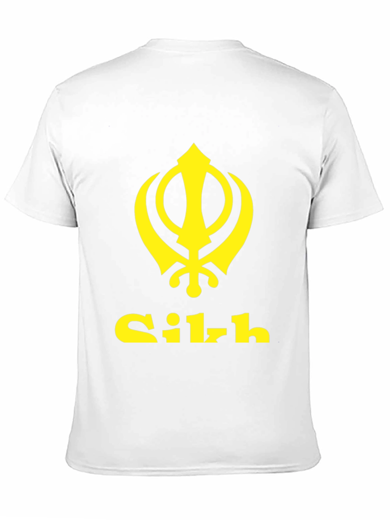 Sikh Khanda Symbol Black T-Shirt
