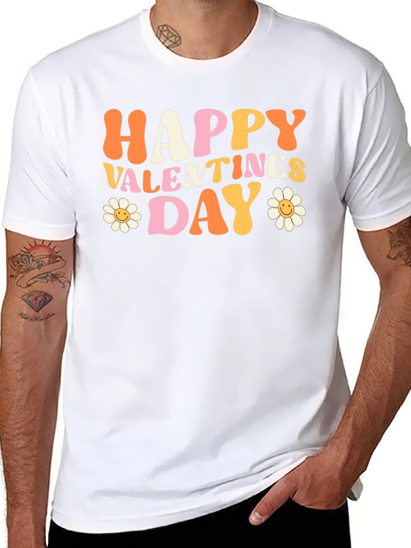 Happy Valentines Day Graphic T-Shirt